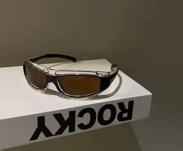 VIBE Retro punk sunglasses y2k unisex Size ONE SIZE - 7 Thumbnail