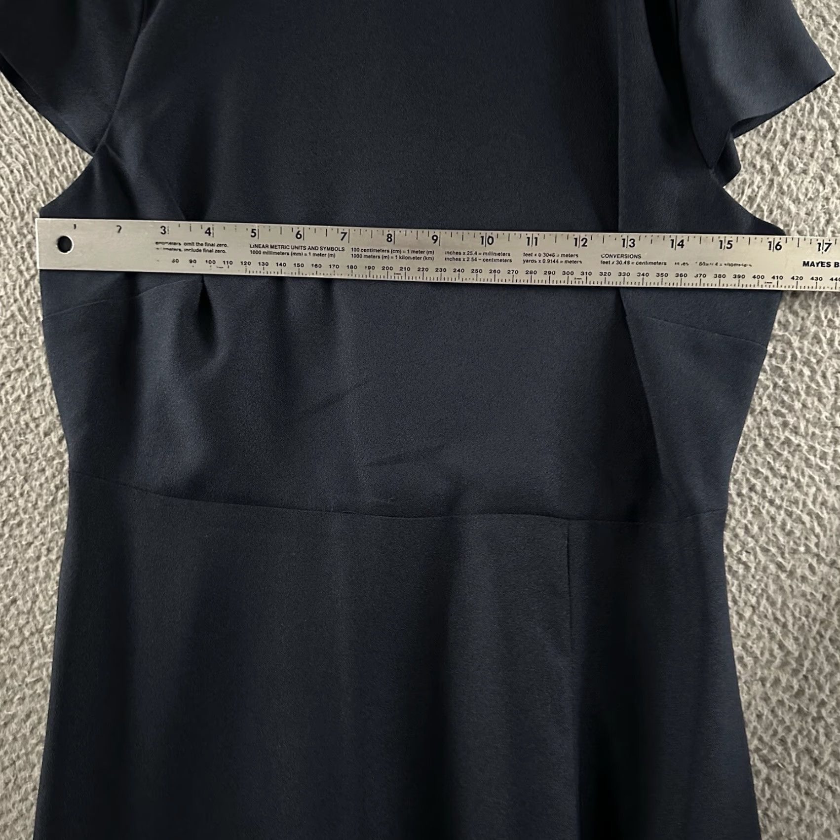 Vintage Alexia Admor Womens Dress Blue Size 6 Lily Midi Polyester Blend Sheath Short Sleeve Zip Dresses 6 Womens Blue Midi 90s? Size M / US 6-8 / IT 42-44 - 6 Thumbnail