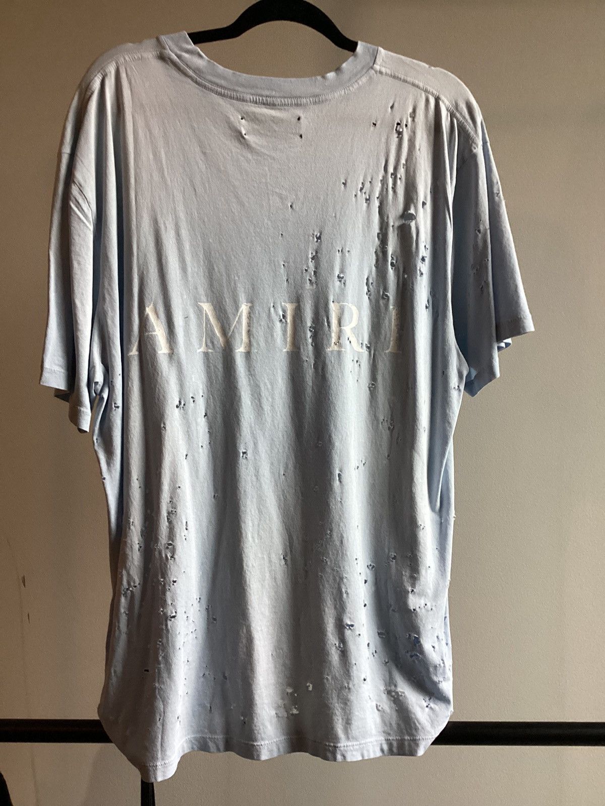 Amiri Amiri Washed Shotgun Tee Size US XL / EU 56 / 4 - 2 Thumbnail