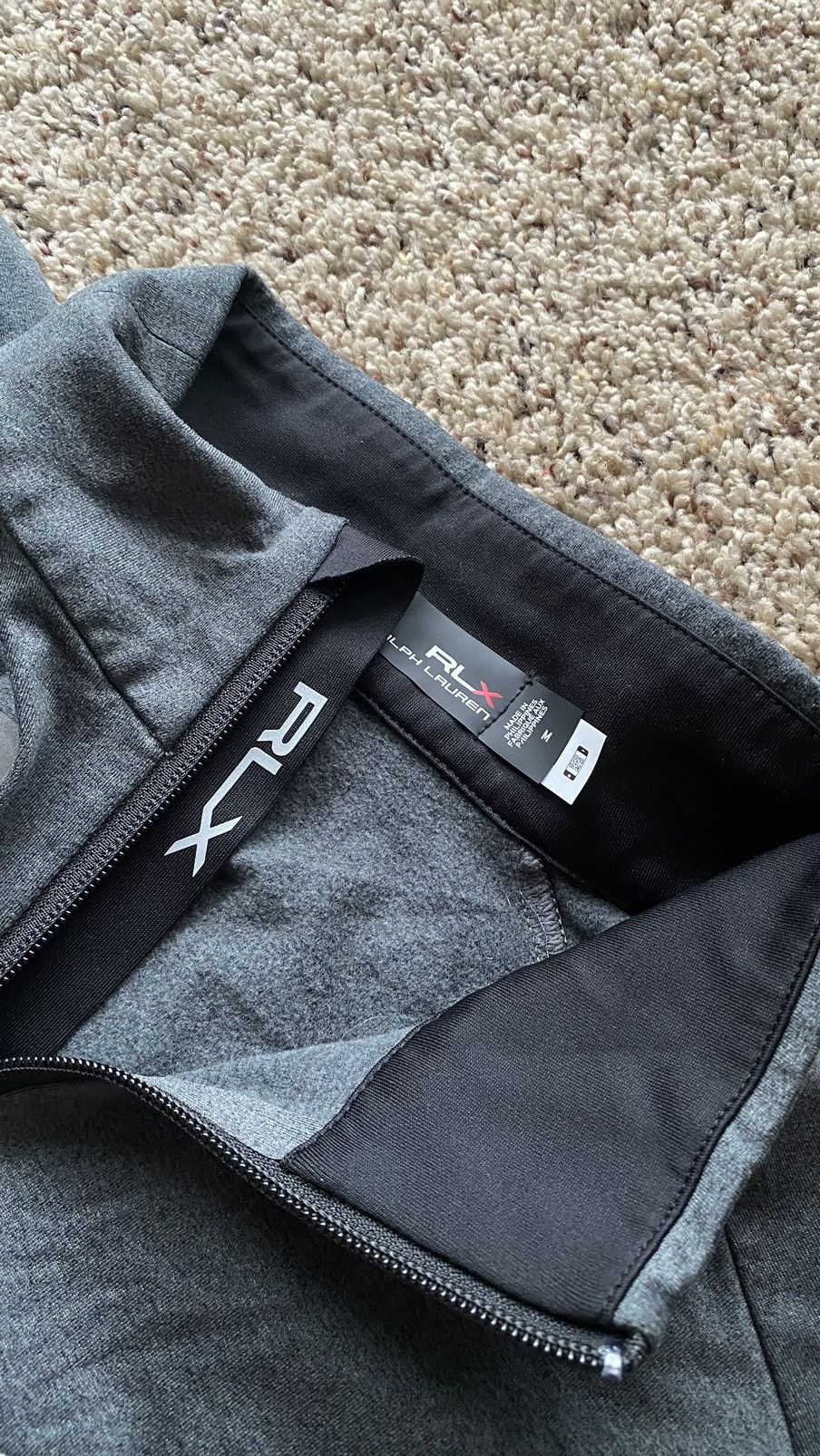 Polo Ralph Lauren × RLX Ralph Lauren RLX Ralph Lauren zip golf 1/4 performance Size US M / EU 48-50 / 2 - 4 Thumbnail