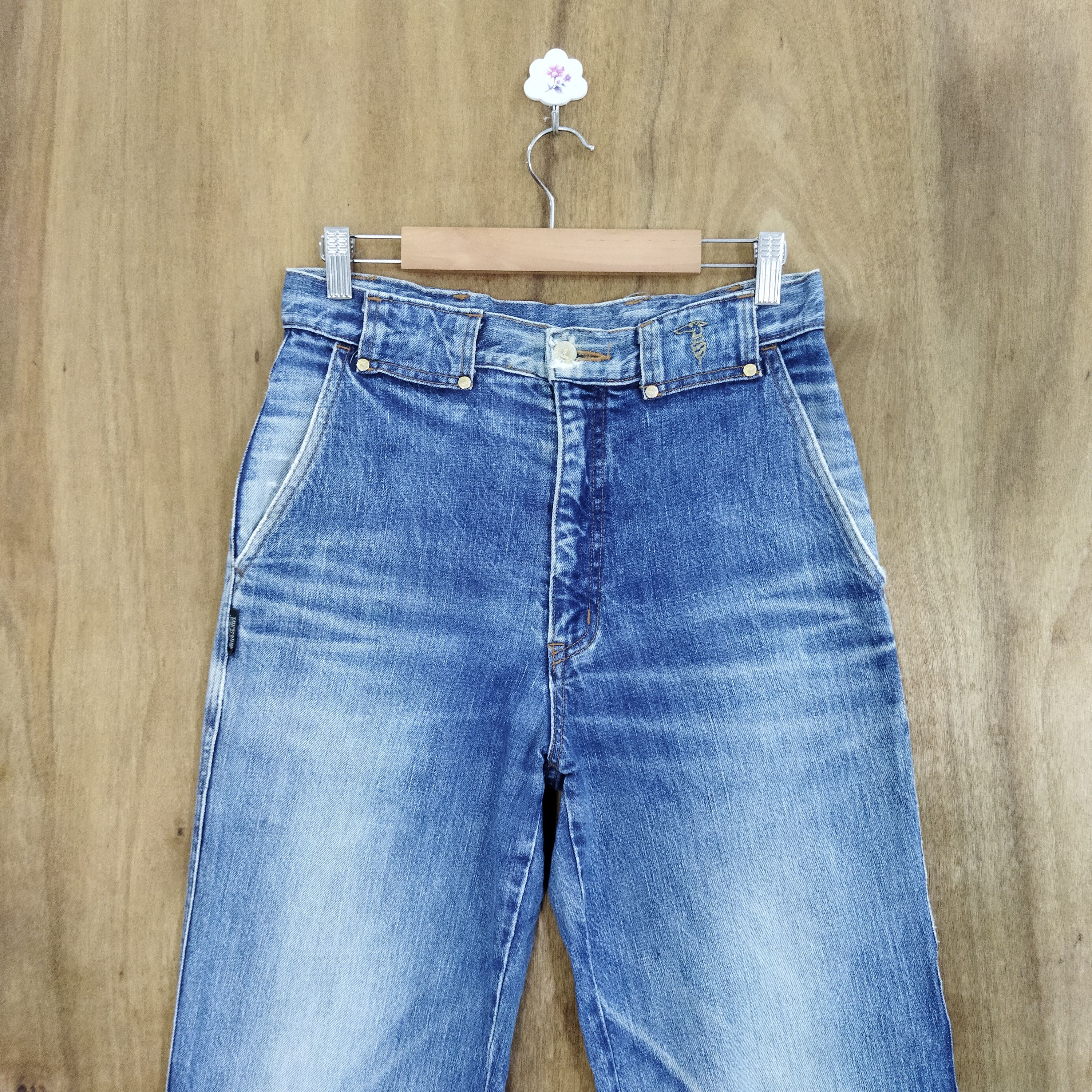 Trussardi × Vintage VINTAGE TRUSSARDI BLUE DENIM JEANS PANTS Size US 28 / EU 44 - 2 Thumbnail
