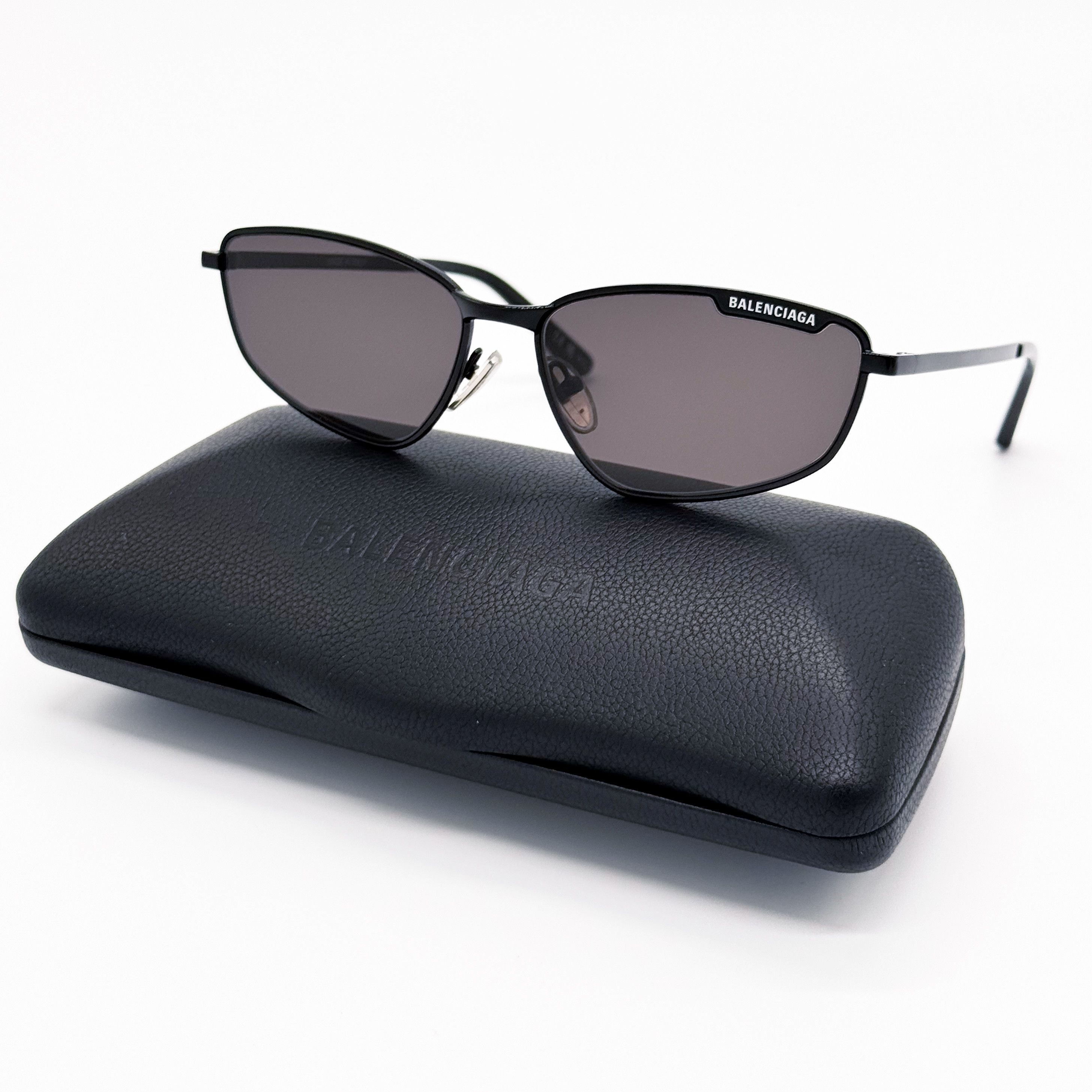 BALENCIAGA FENNEC OVAL サングラス ブラック Balenciaga Black Fennec Oval Sunglasses Balenciaga