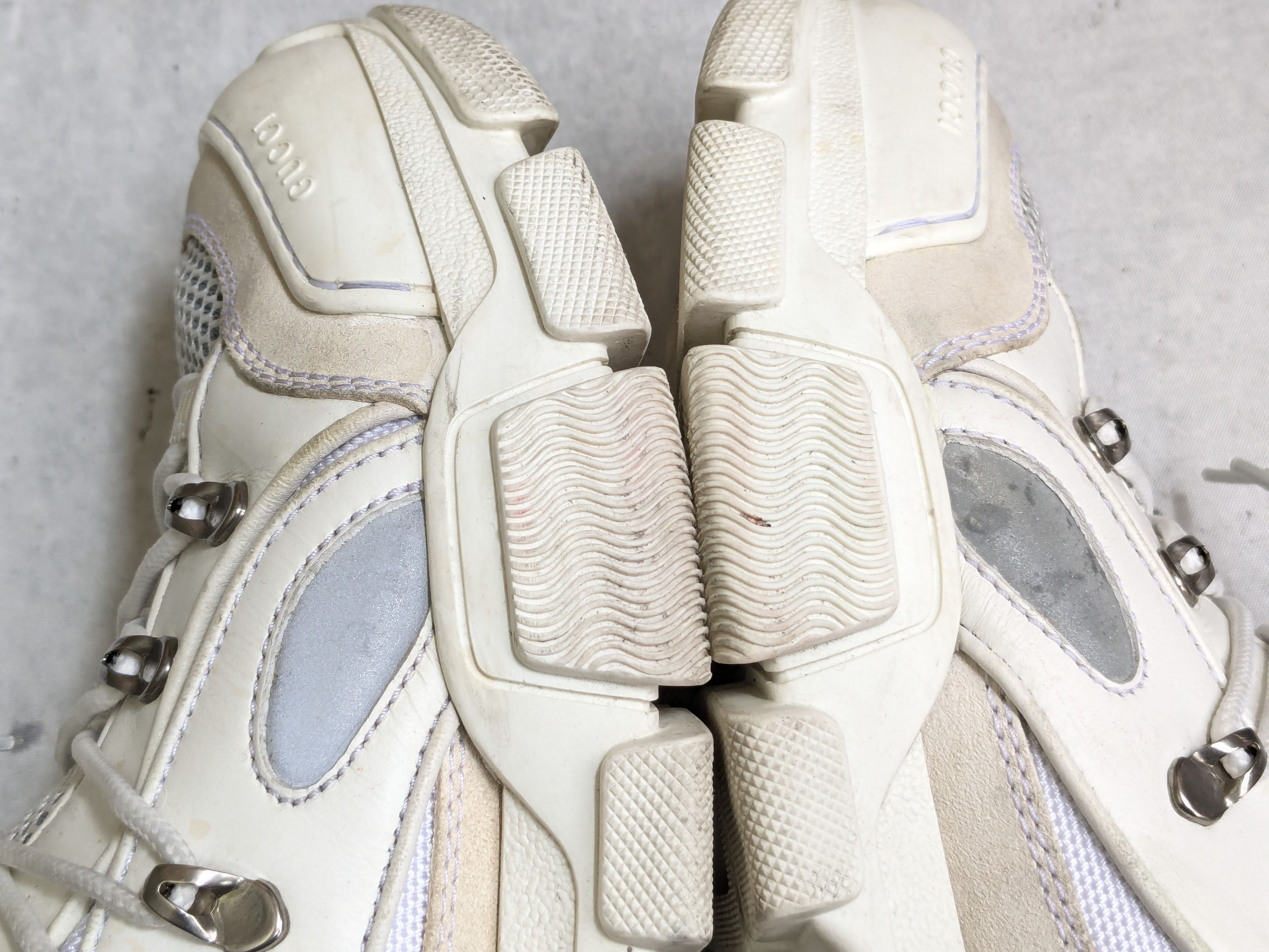 Gucci Gucci Flashtrek Sneakers White 11 Low Tops Size US 11 / EU 44 - 8 Thumbnail