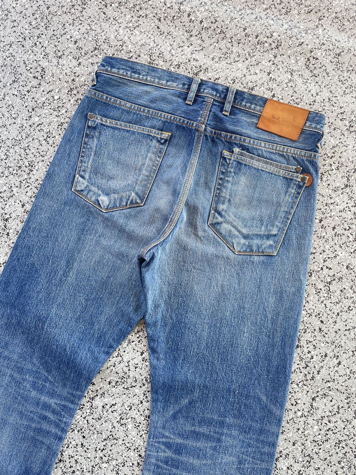 Paul Smith PAUL SMITH SELVEDGE JEANS (LG23) Size US 32 / EU 48 - 6 Thumbnail