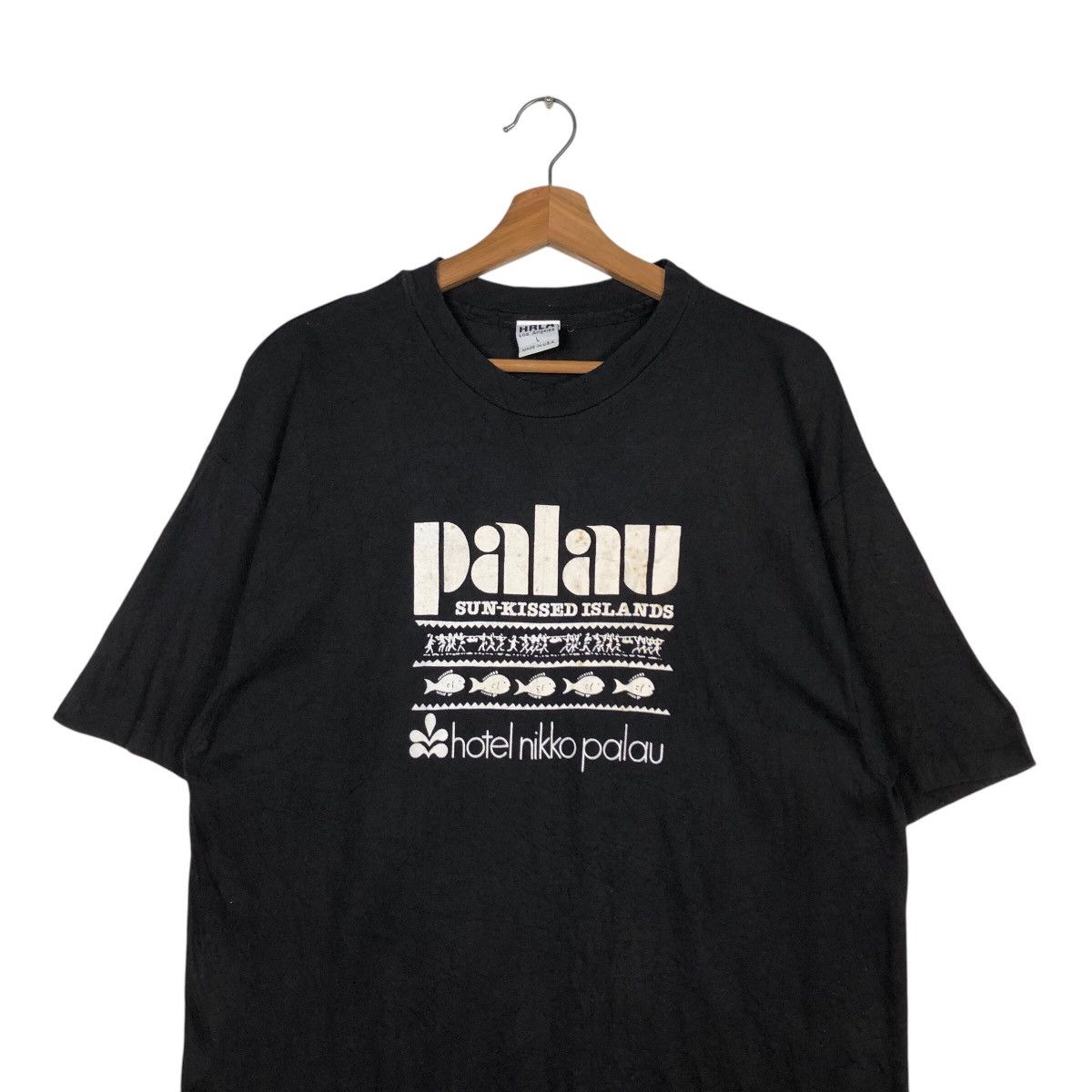 Other 📌HRLA Republic Of Palau T-Shirt Big Logo Made in Usa Size US L / EU 52-54 / 3 - 4 Thumbnail