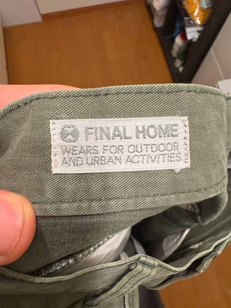 Final Home 90’s Olive Zippered Moto Bondage Pants Size US 30 / EU 46 - 12 Thumbnail