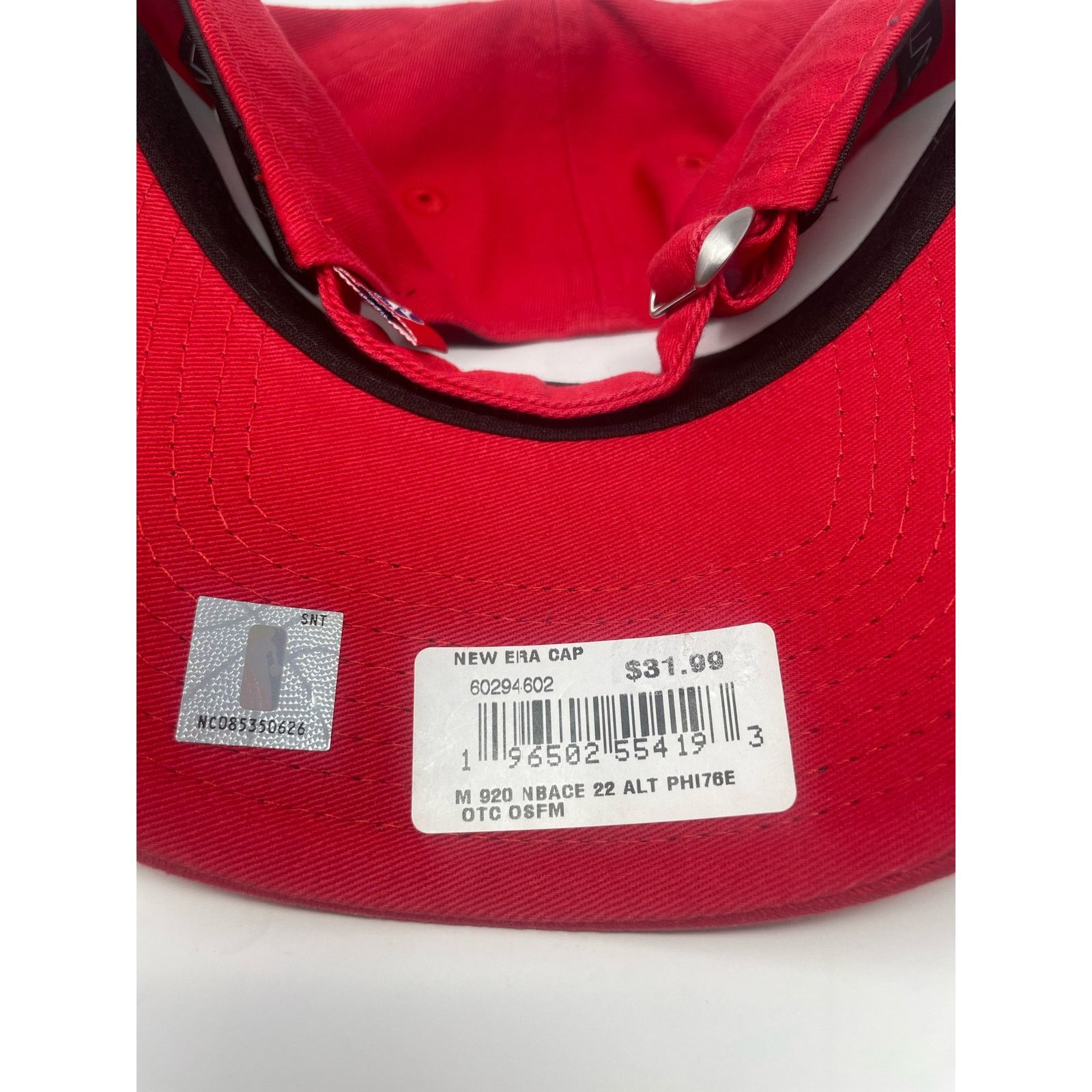 New Era New Era Philadelphia 76ers 9Twenty Adjustable Hat Adjustable Size ONE SIZE - 5 Thumbnail