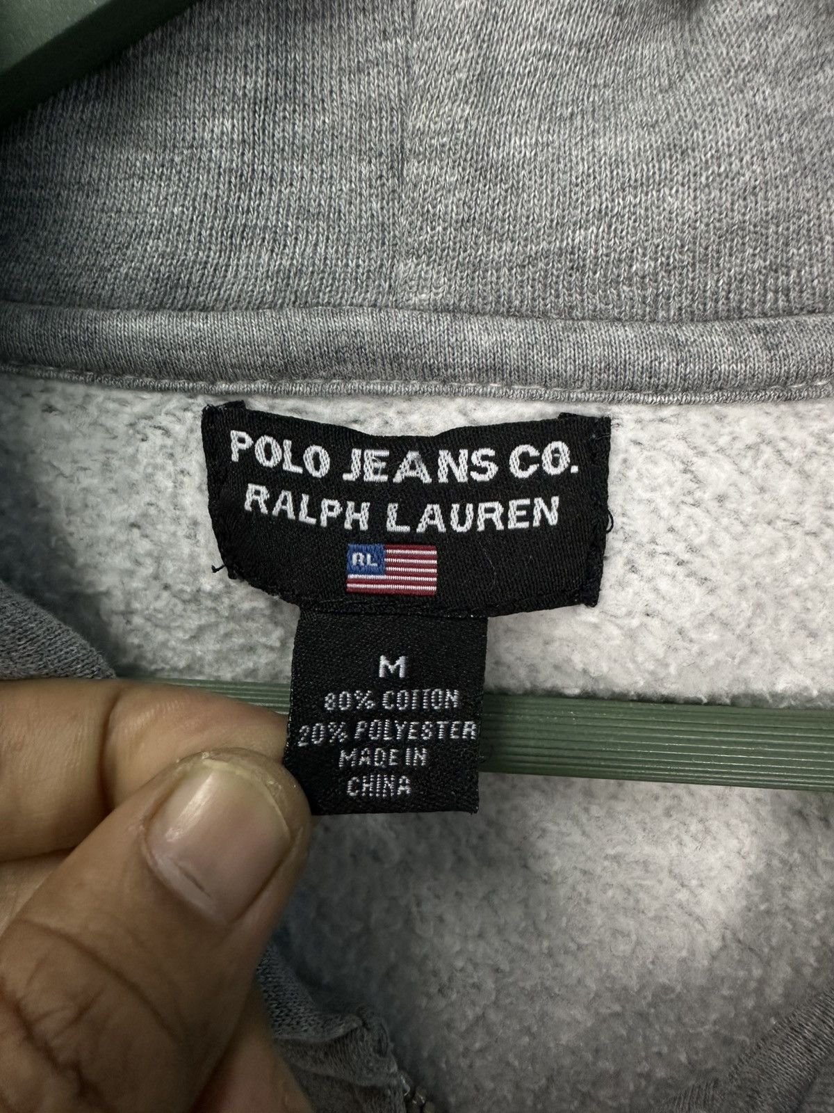 Ralph Lauren Vintage Polo Jeans Ralph Luren Hoodie Z381 Size US M / EU 48-50 / 2 - 10 Thumbnail