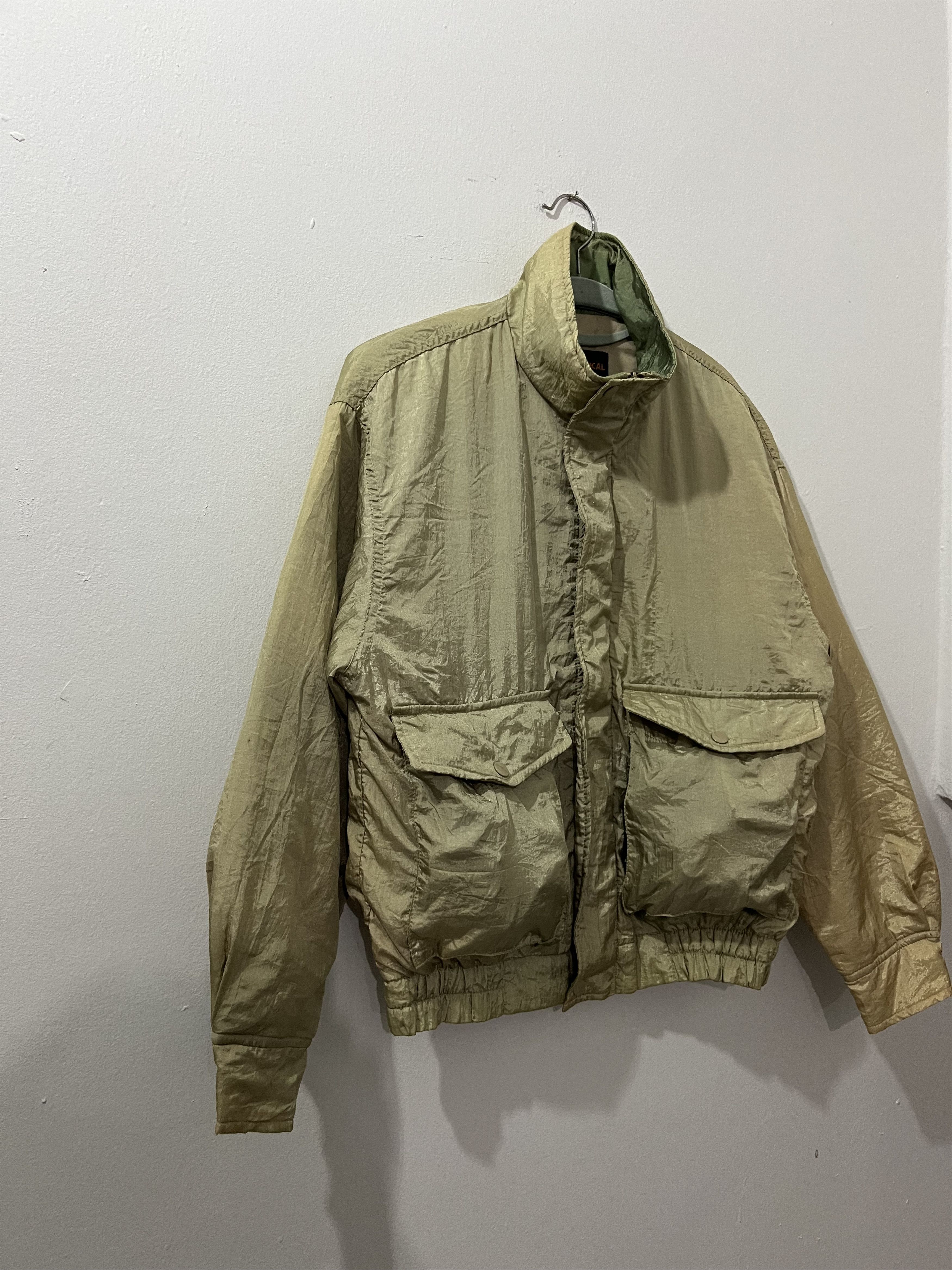 Japanese Brand 💥Vtg ST Chemical 90s CRAZY AVANTGARDE Workwear Jacket Size US L / EU 52-54 / 3 - 2 Thumbnail