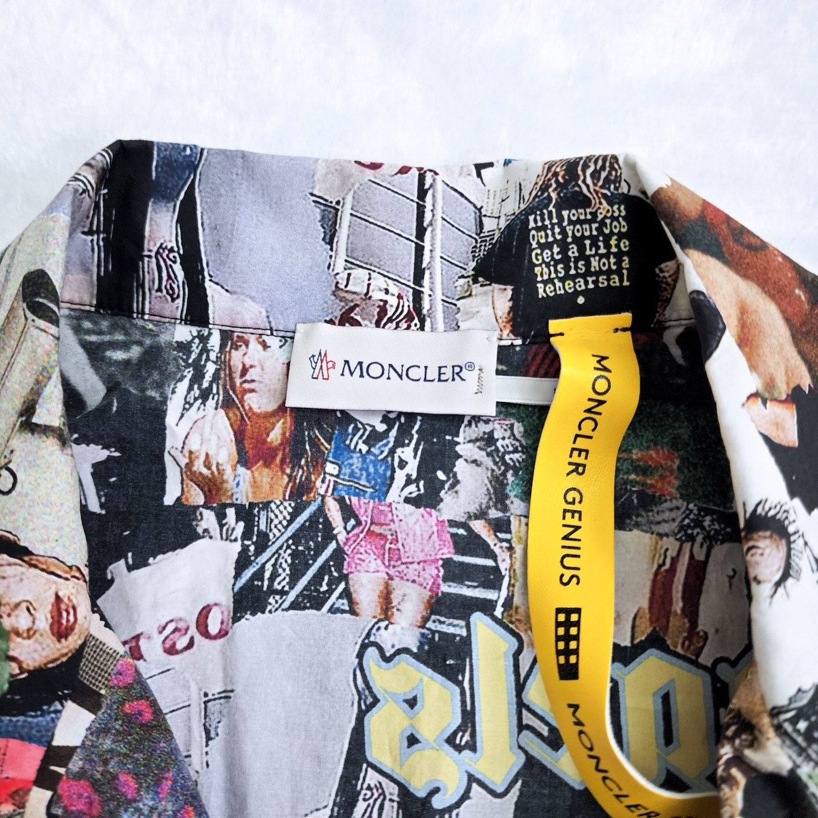 Moncler Moncler Genius x Palm Angels Graffiti Button-up Shirt size M Size US M / EU 48-50 / 2 - 5 Thumbnail