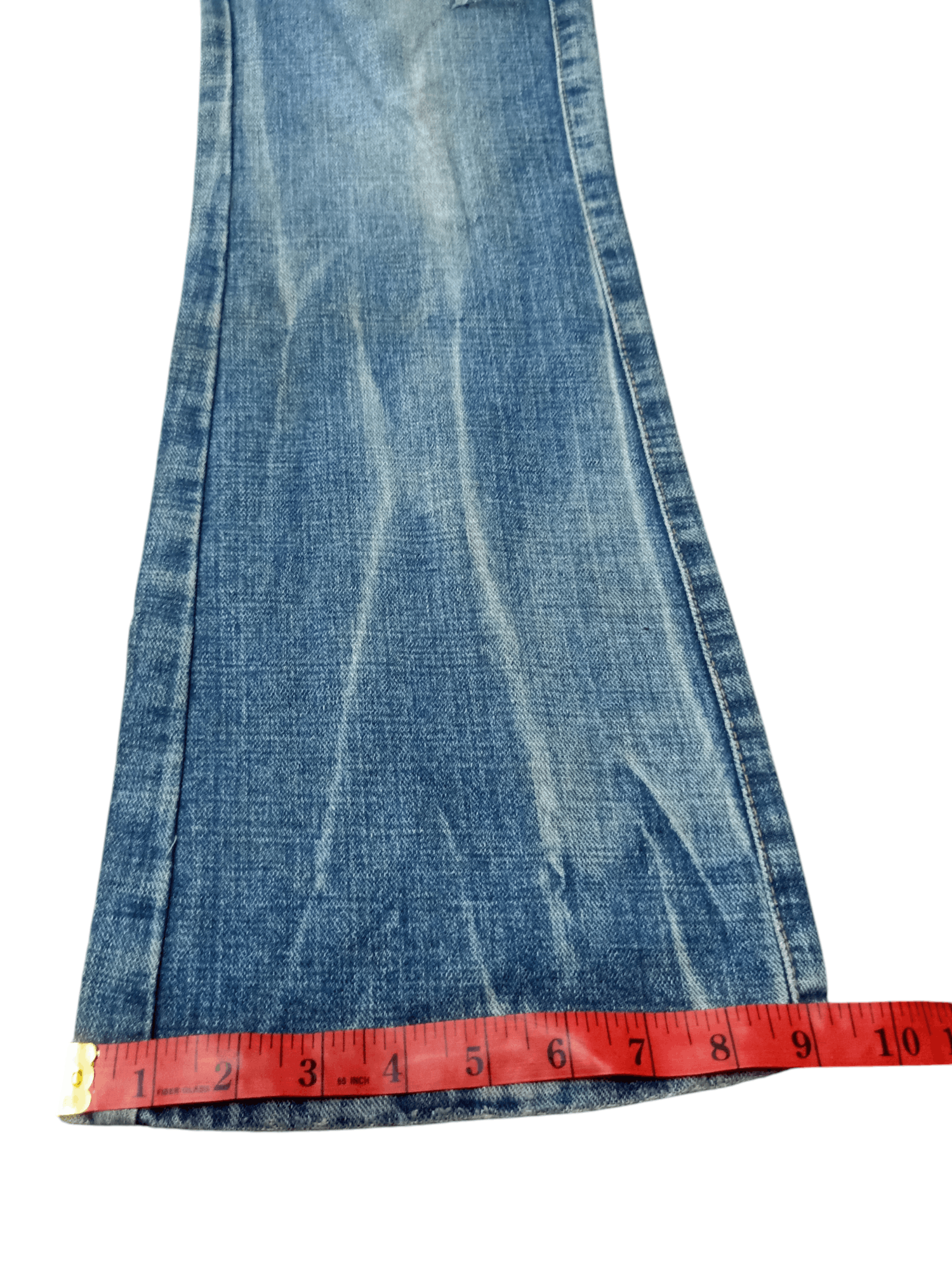 If Six Was Nine × Japanese Brand × Le Grande Bleu (L.G.B.) Unbrand Denim Flare low Rise Bootcut Size US 30 / EU 46 - 7 Thumbnail