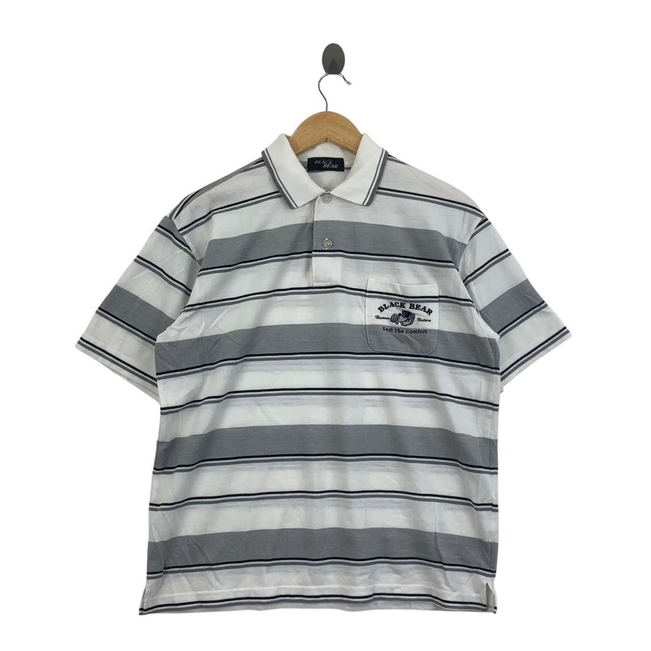 Vintage Vintage BLACK BEAR GOLF Embroidered Logo Polo Tee Shirt Top Size M / US 6-8 / IT 42-44 - 1 Thumbnail