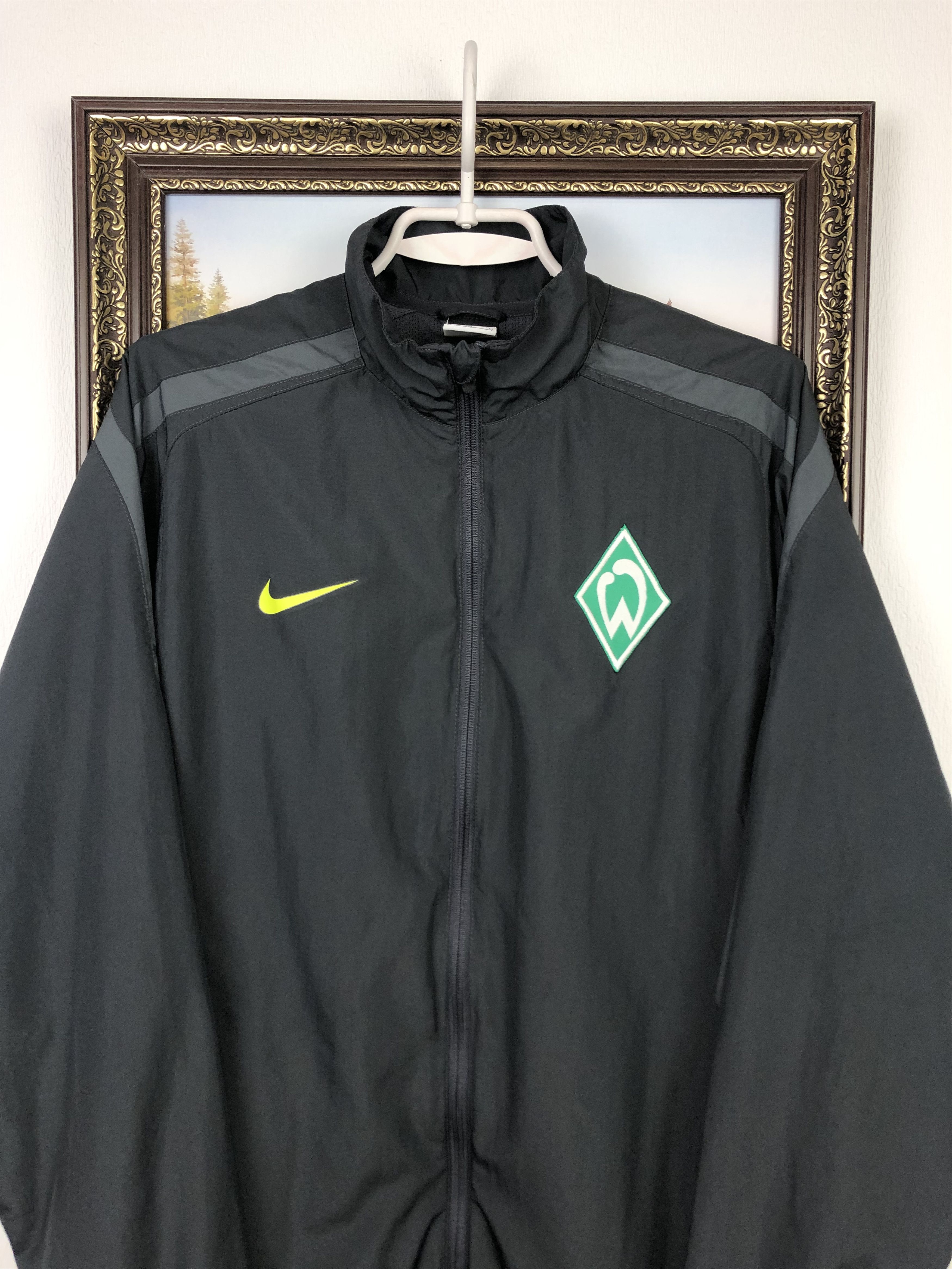 Nike Werder Bremen Nike Football Jacket Soccer Track Top Mens Size US M / EU 48-50 / 2 - 2 Thumbnail