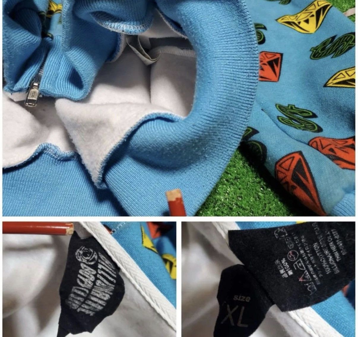 Billionaire Boys Club BILLIONAIRE BOYS CLUB jewelry dollar zip HOODIE size XL Size US XL / EU 56 / 4 - 4 Thumbnail