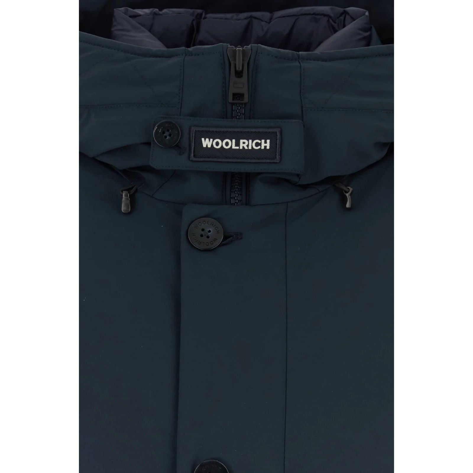 Woolrich Woolen Mills WOOLRICH Midnight Blue Stretch Nylon Down Jacket New & Authe Size US XL / EU 56 / 4 - 3 Thumbnail