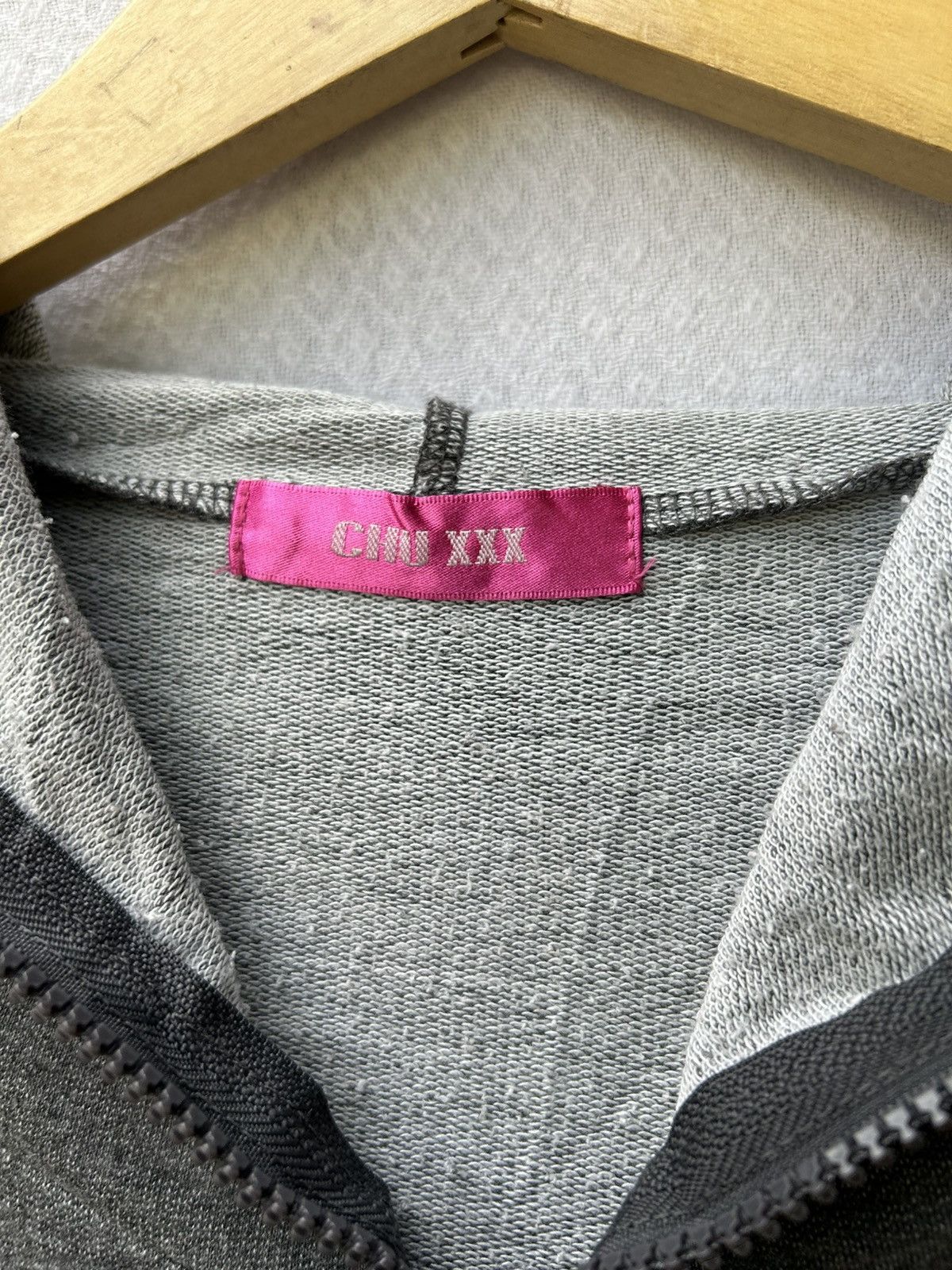 If Six Was Nine × Japanese Brand × Le Grande Bleu (L.G.B.) Chux xxx Oversized Zipper Sweatshirt Skull Hoodie Size US L / EU 52-54 / 3 - 8 Thumbnail