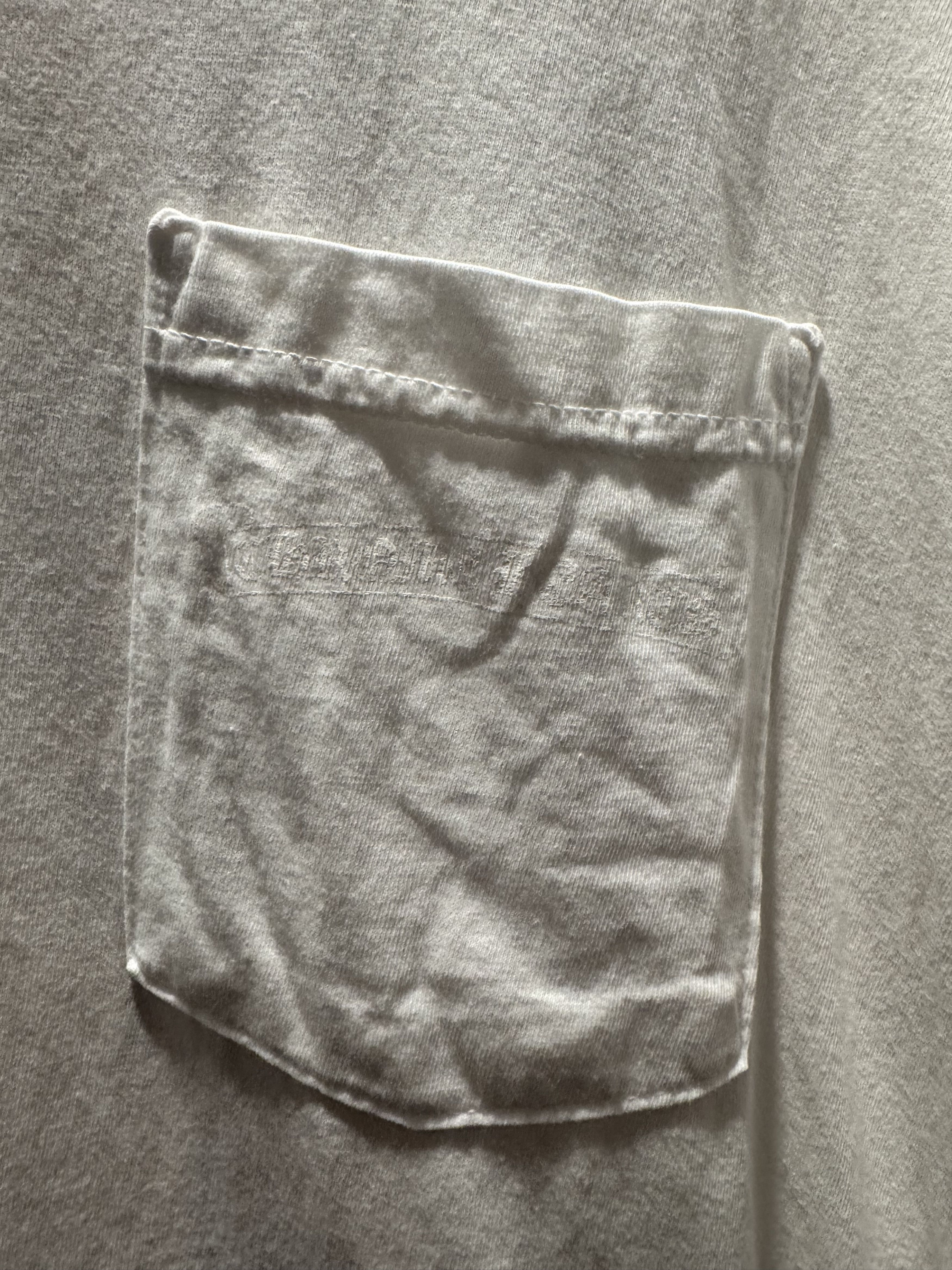 Chrome Hearts CHROME HEARTS HAIRY DAGGER STRIPED LOGO POCKET TEE Size US XL / EU 56 / 4 - 8 Thumbnail