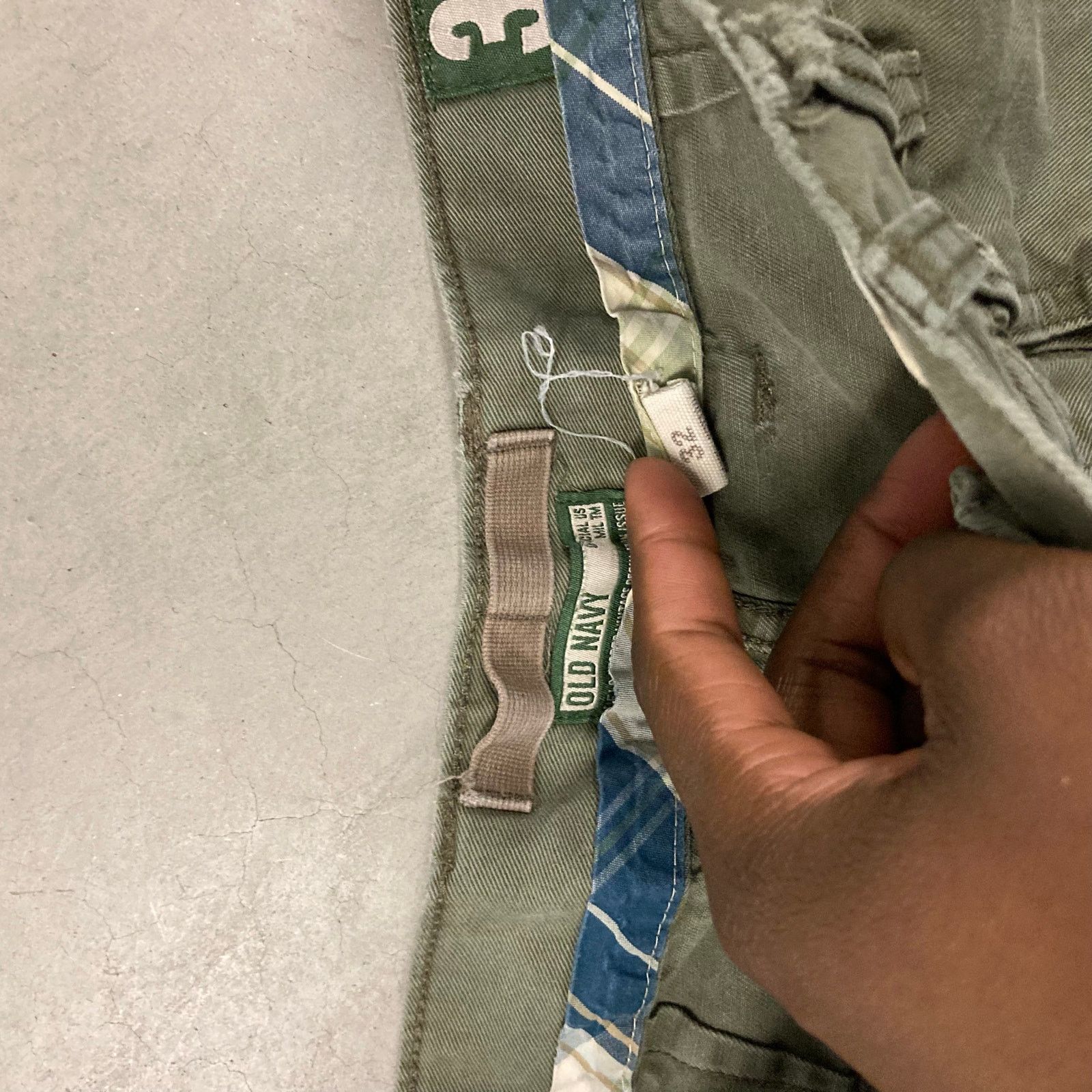 Old Navy × Vintage vintage old navy cargo shorts 32 Size US 32 / EU 48 - 6 Thumbnail