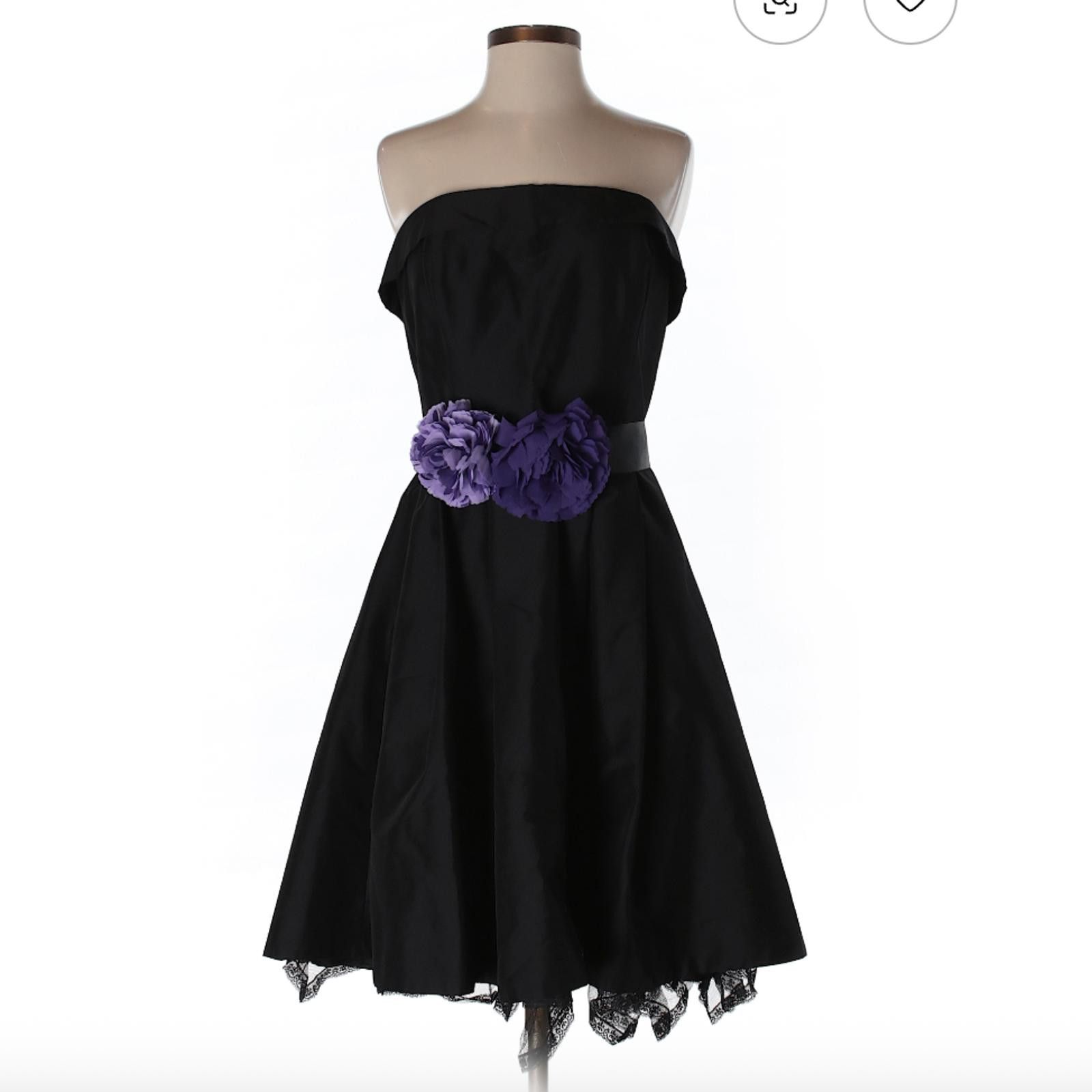 Other White House Black Market Strapless Dress size 10 (no belt) Size L / US 10 / IT 46 - 1 Thumbnail