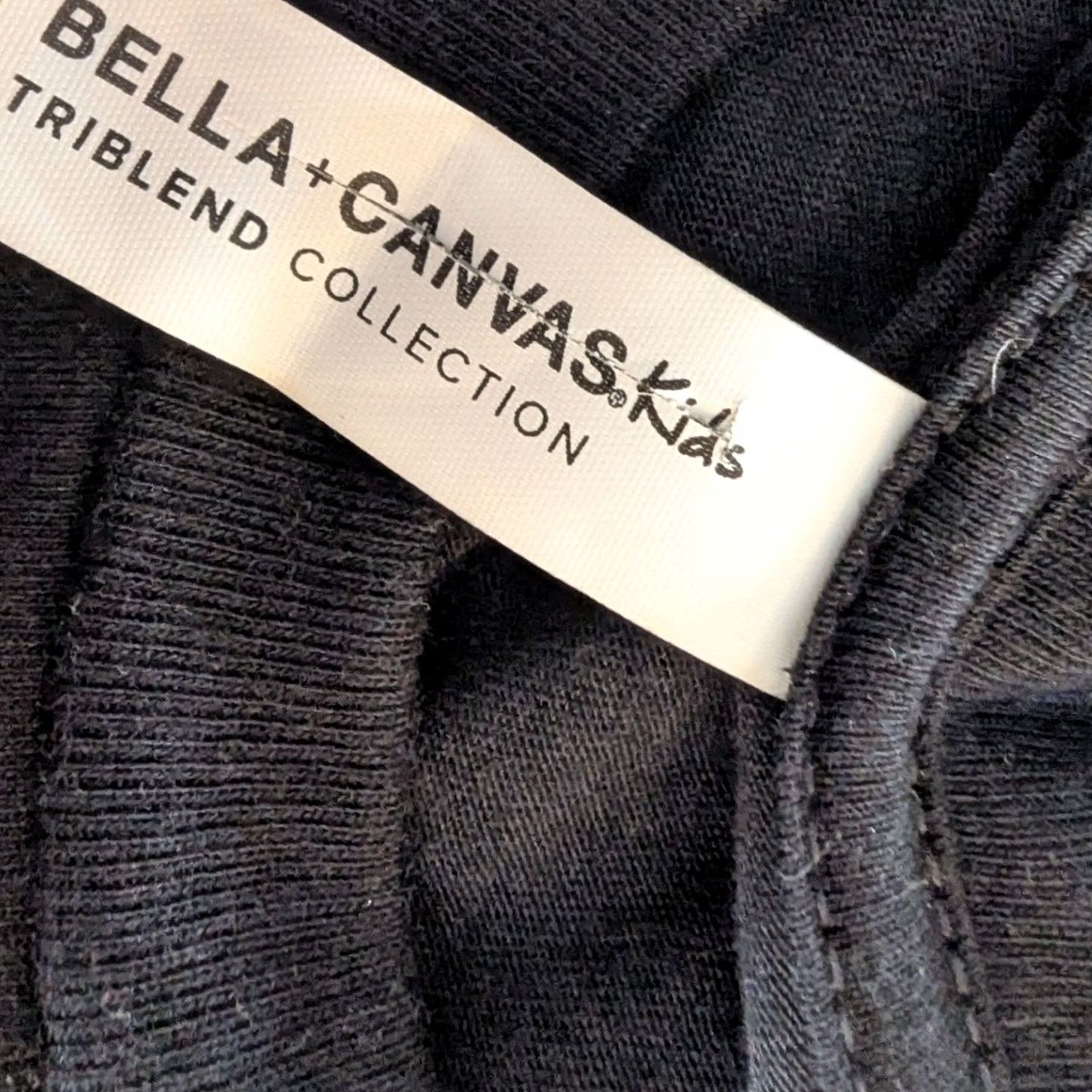 Vintage VINTAGE? No. Bella Canvas T-Shirt Black Glitter Baseball Graphic Girls XL 18-20 Size L / US 10 / IT 46 - 6 Thumbnail