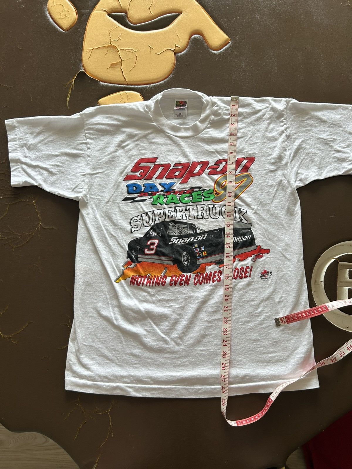 NASCAR Vintage 97 Dale Earnhardt Nascar Racing Tee White Size US XL / EU 56 / 4 - 8 Thumbnail