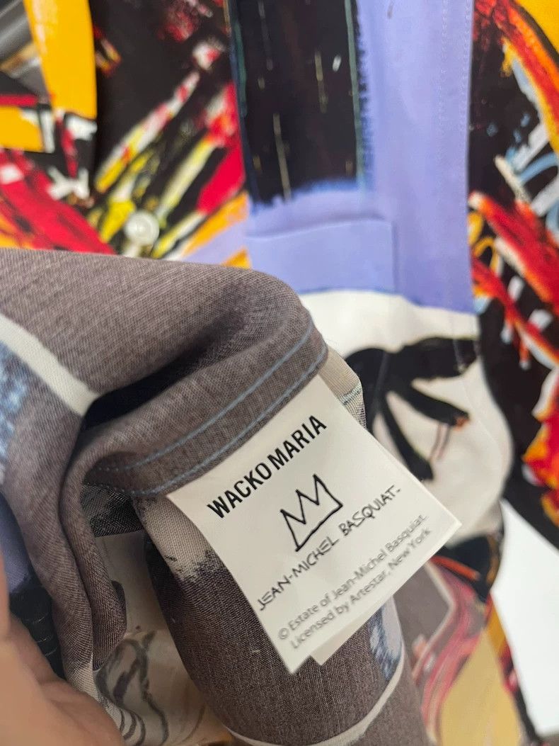 Wacko Maria Wacko maria BASQUIAT Graffiti Short Sleeve Shirt Size US M / EU 48-50 / 2 - 5 Thumbnail