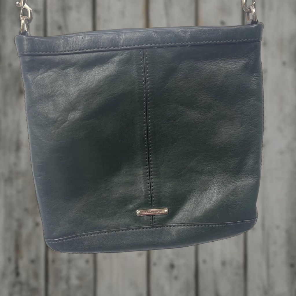 Rebecca Minkoff VINTAGE Rebecca Minkoff Sawyer M.A.B. Purse Crossbody Bag Green Small Women's Leather Bag "M.A.B." Pouch Zip Quiet Lux Size S / US 4 / IT 40 - 1 Thumbnail