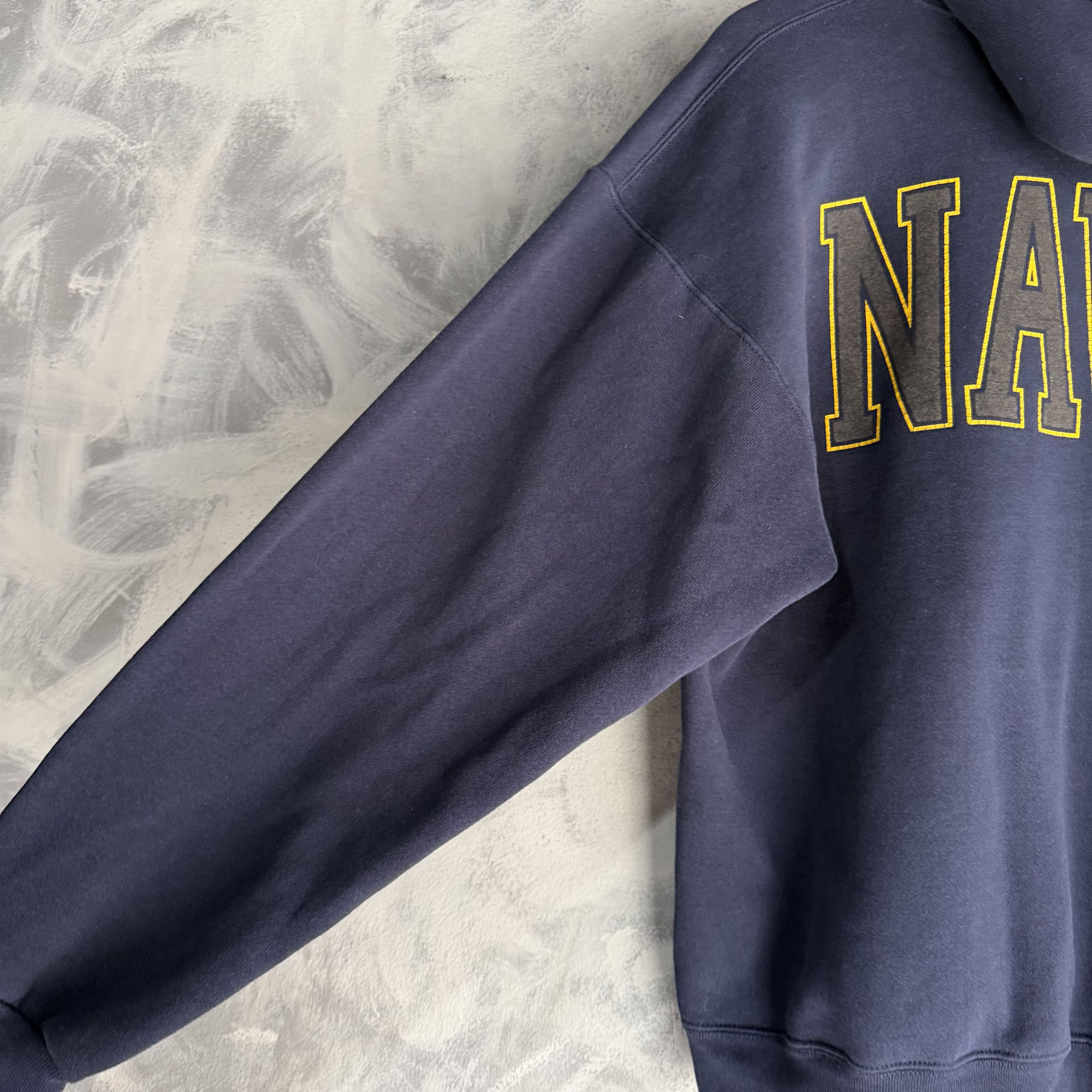 Soffe VTG Soffe Hoodie US Navy Pullover Graphic Sweatshirt USA Size US XL / EU 56 / 4 - 7 Thumbnail