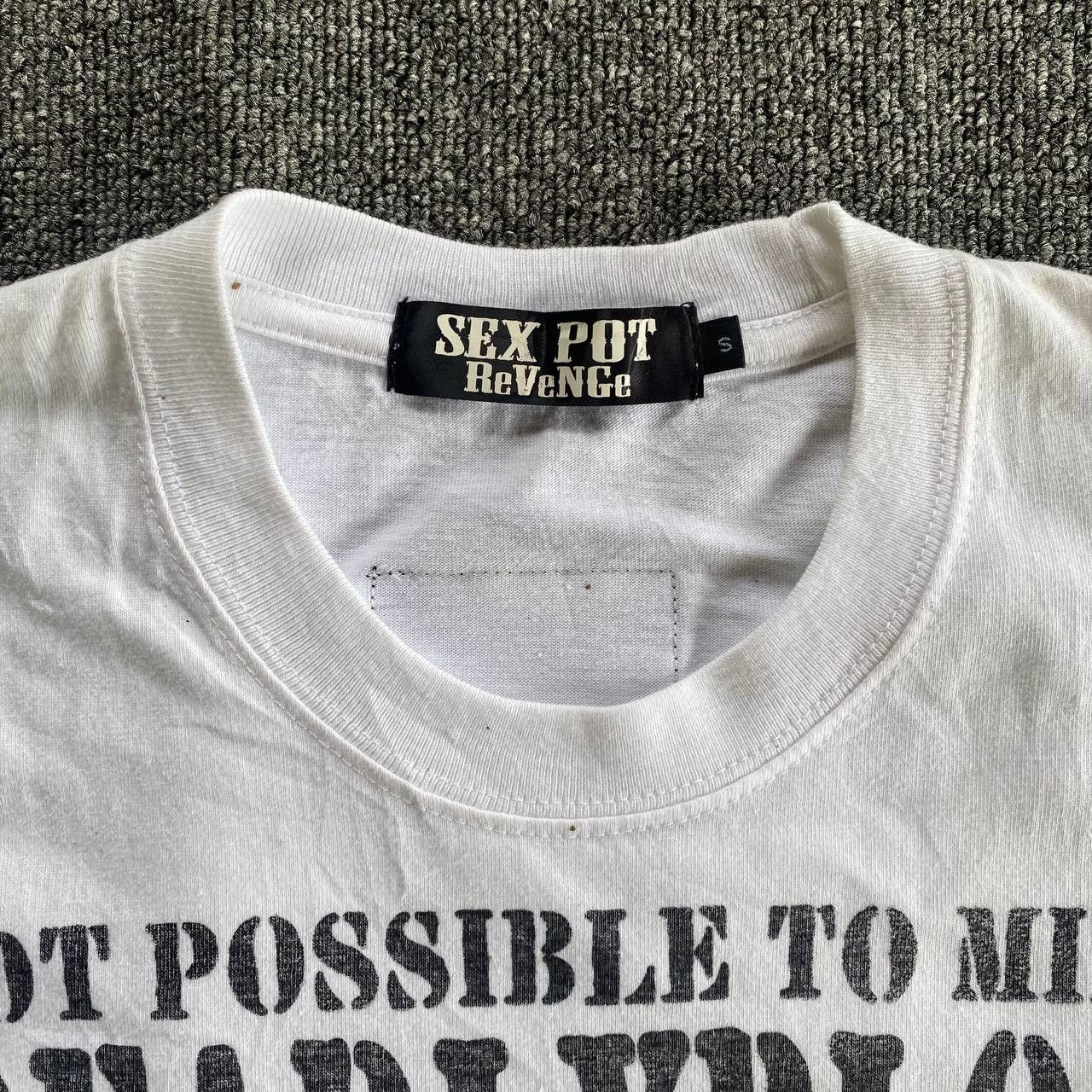 Revenge × Seditionaries SEX POT REVENGE SKULL DEADLY BLOW PUNK POWER BY THE ROADSIDE Size US S / EU 44-46 / 1 - 7 Thumbnail