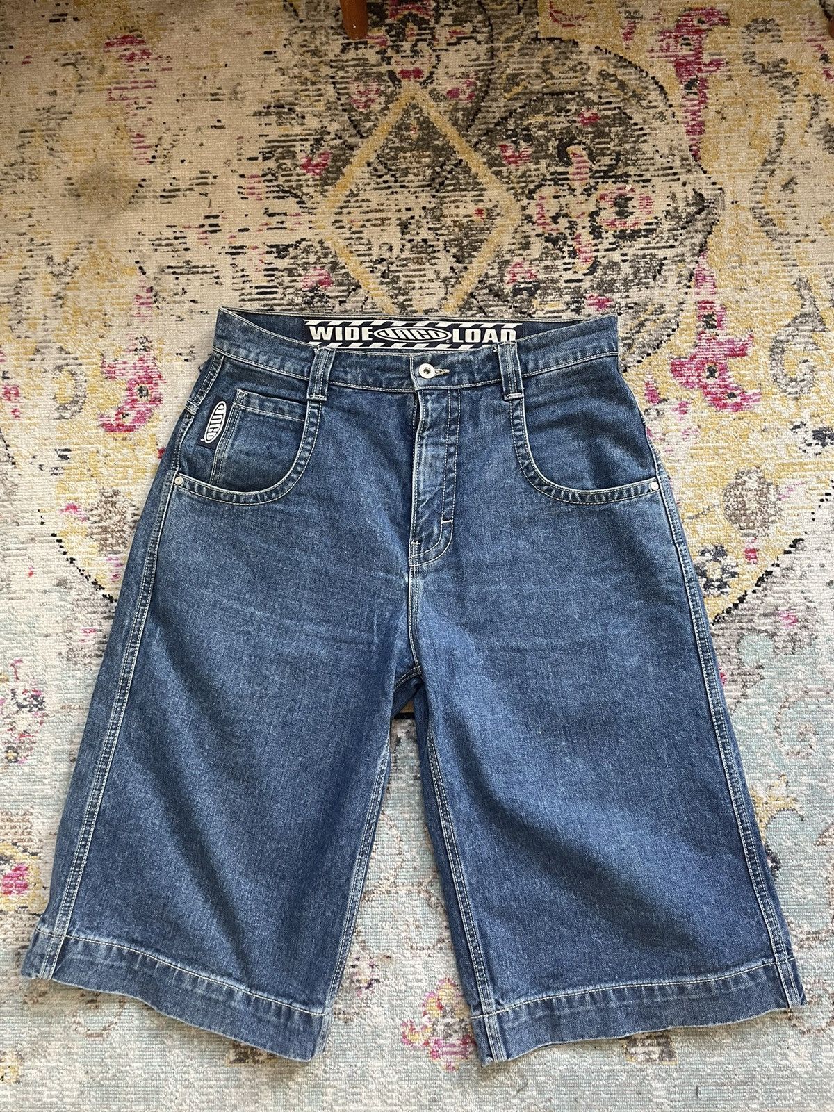 Jnco Wide Load Shorts. 17" Inseam. Dark Stone. Grailed