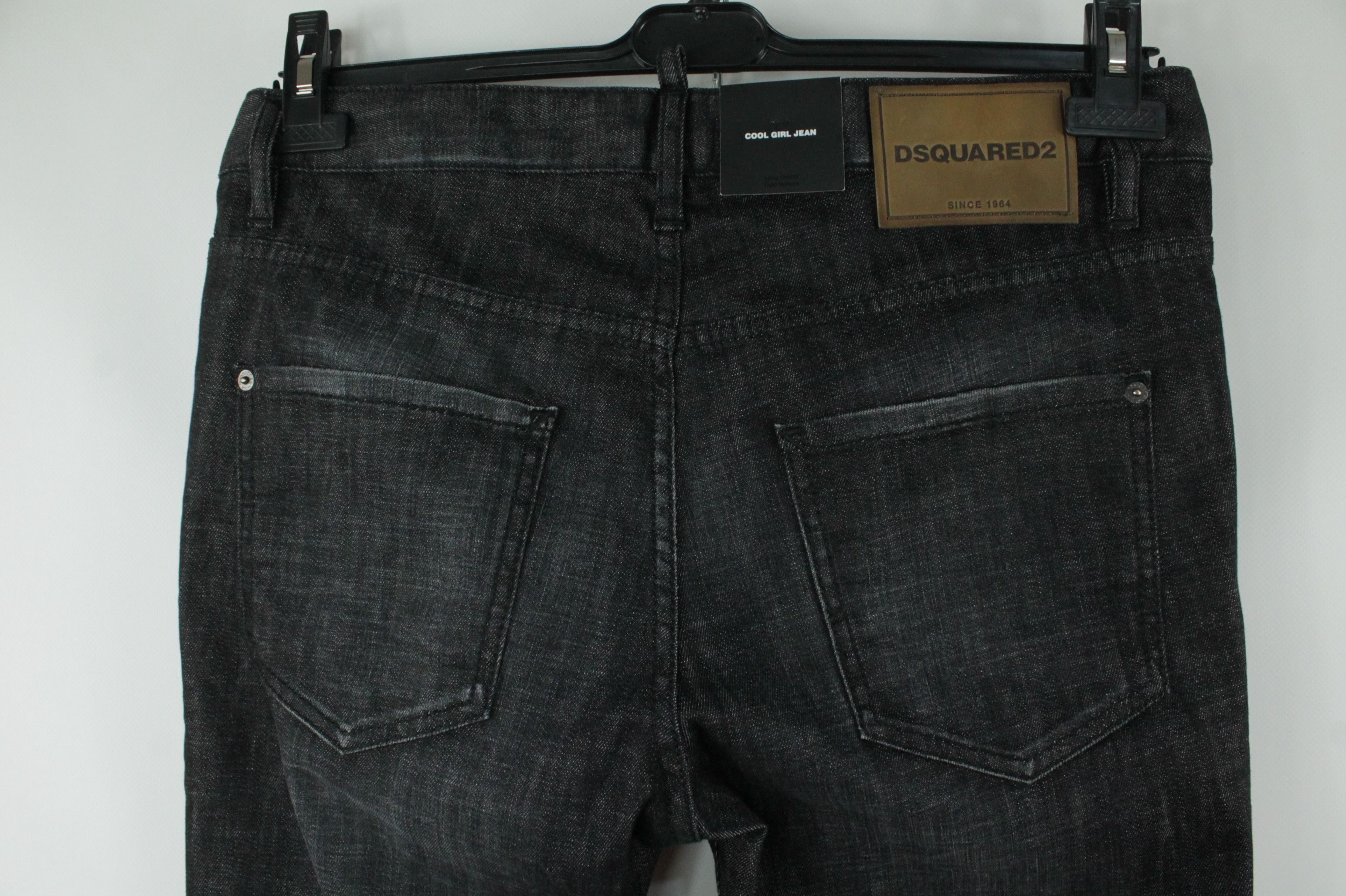 Dsquared2 Dsquared2 Cool Girl Jeans Black Denim Size 28" / US 6 / IT 42 - 7 Thumbnail