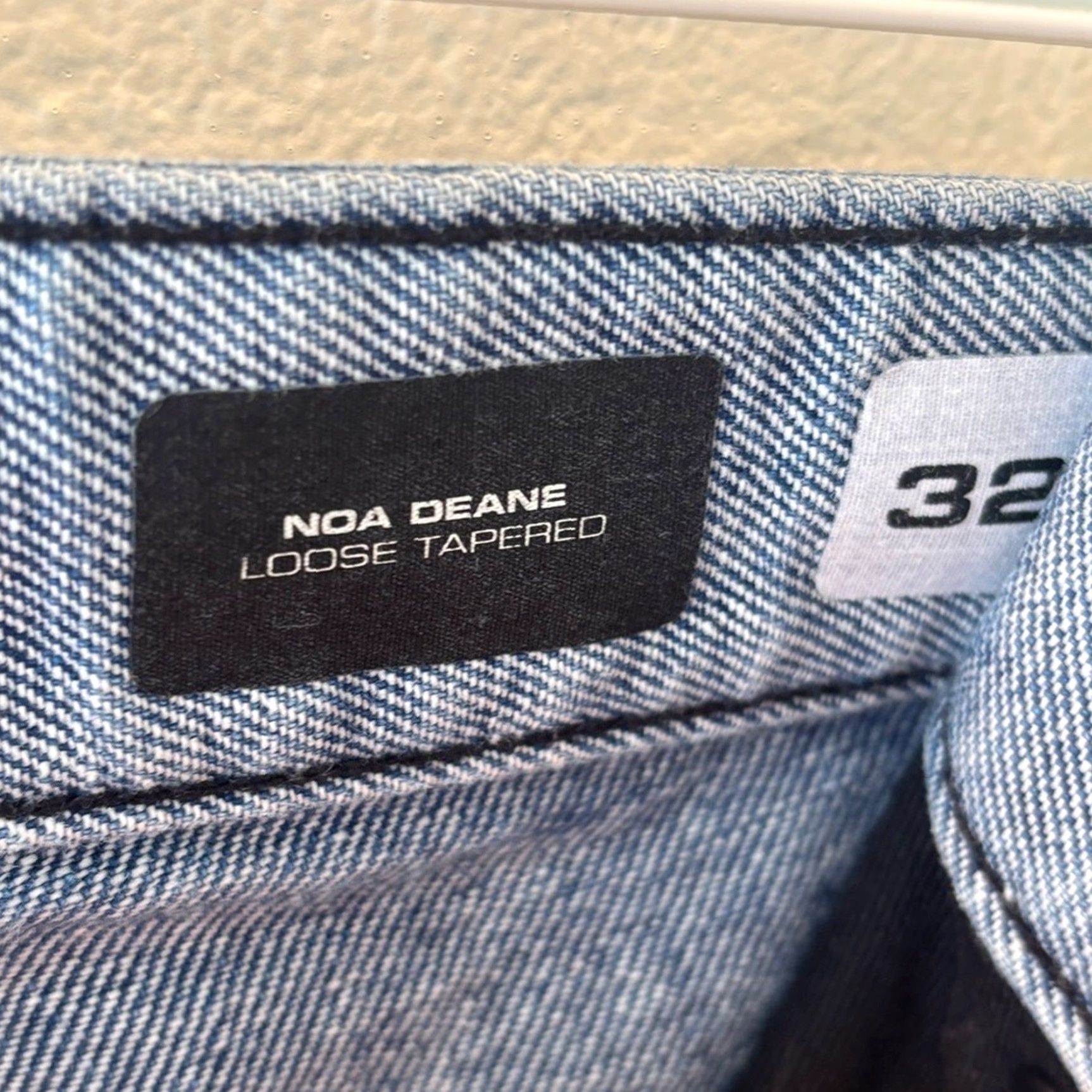 Volcom VINTAGE Volcom x Noa Deane Entertainment Denim Jeans 34x26 Cropped Loose Tapered Size US 35 - 6 Thumbnail