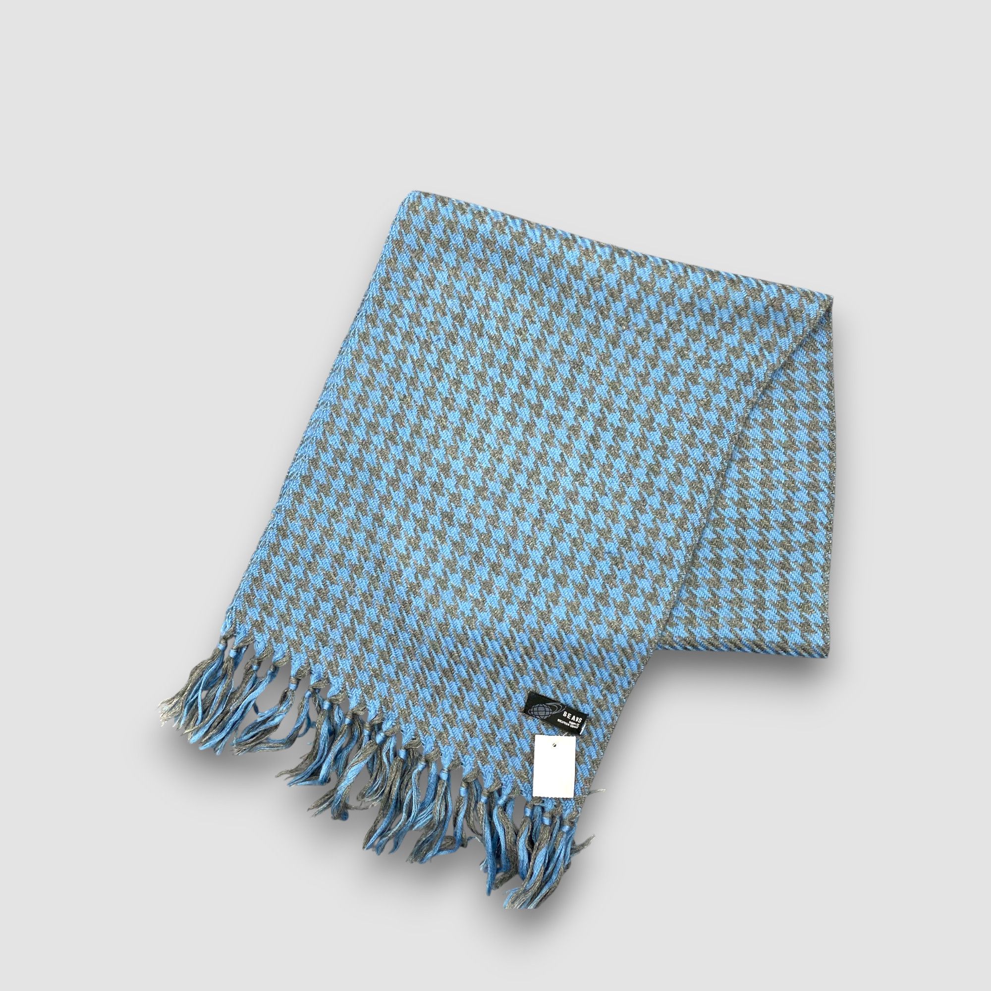 Beams Plus Vintage Beams Scarf Muffler Wool Fringe Winter Scarves Size ONE SIZE - 3 Thumbnail