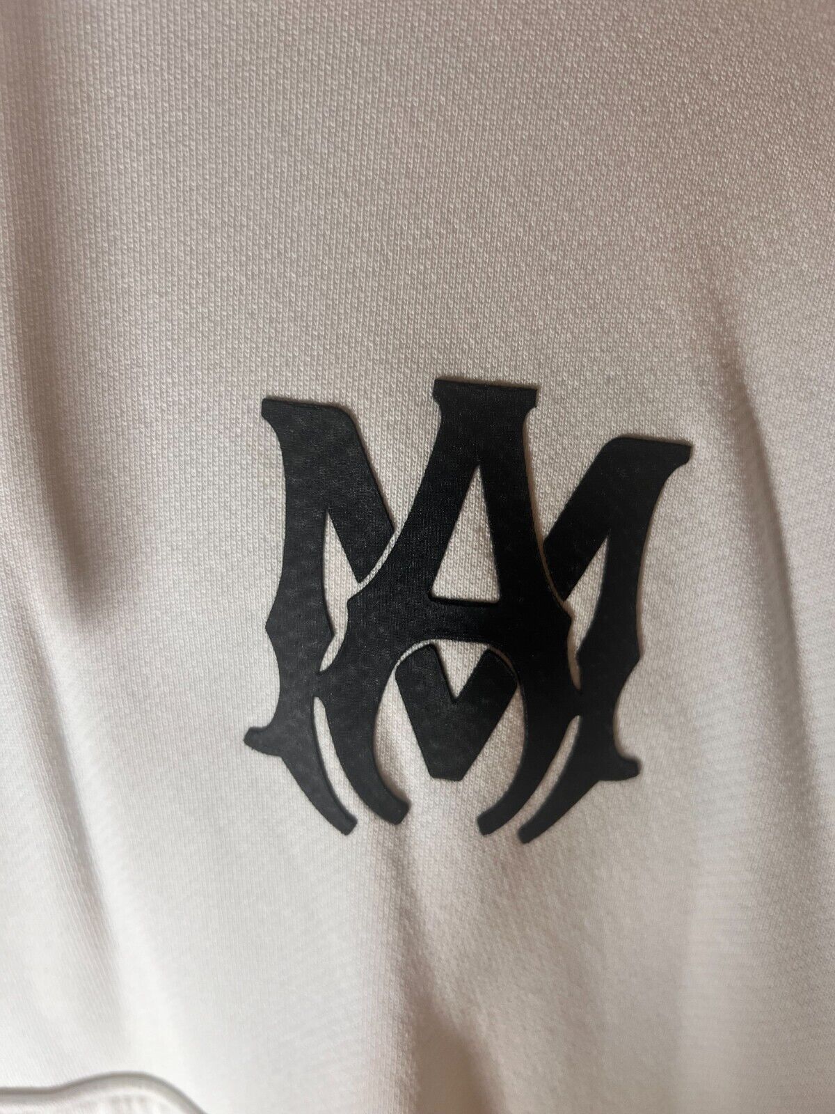 Amiri AMIRI Logo Print Cotton Hoodie White L Size US L / EU 52-54 / 3 - 2 Thumbnail