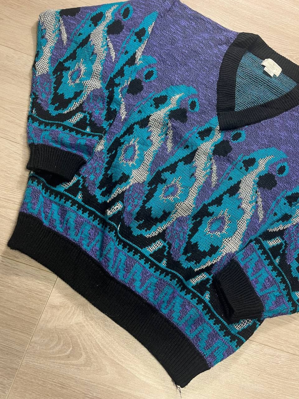 Diesel retro sweater Sundays uomo y2k Size L / US 10 / IT 46 - 2 Thumbnail