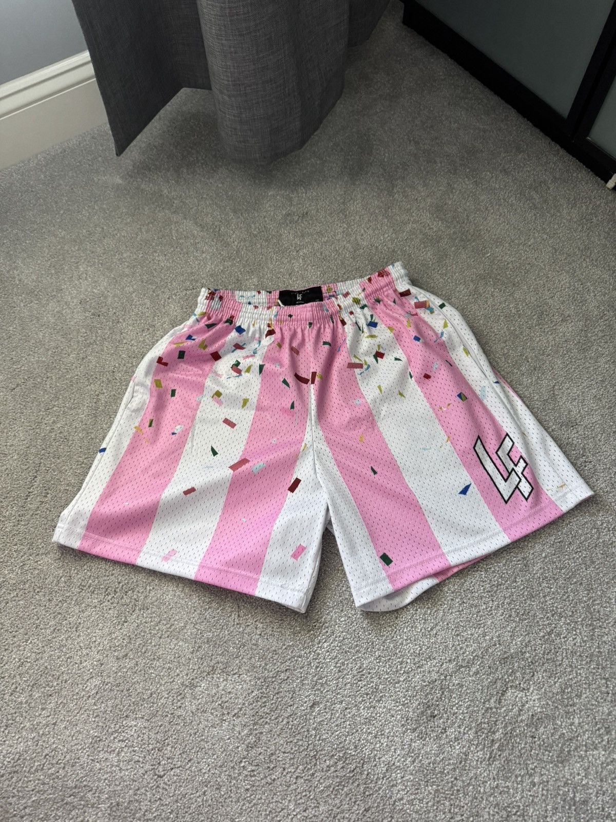 Other Lost Files Mesh Birthday Shorts Size US 32 / EU 48 - 1 Thumbnail