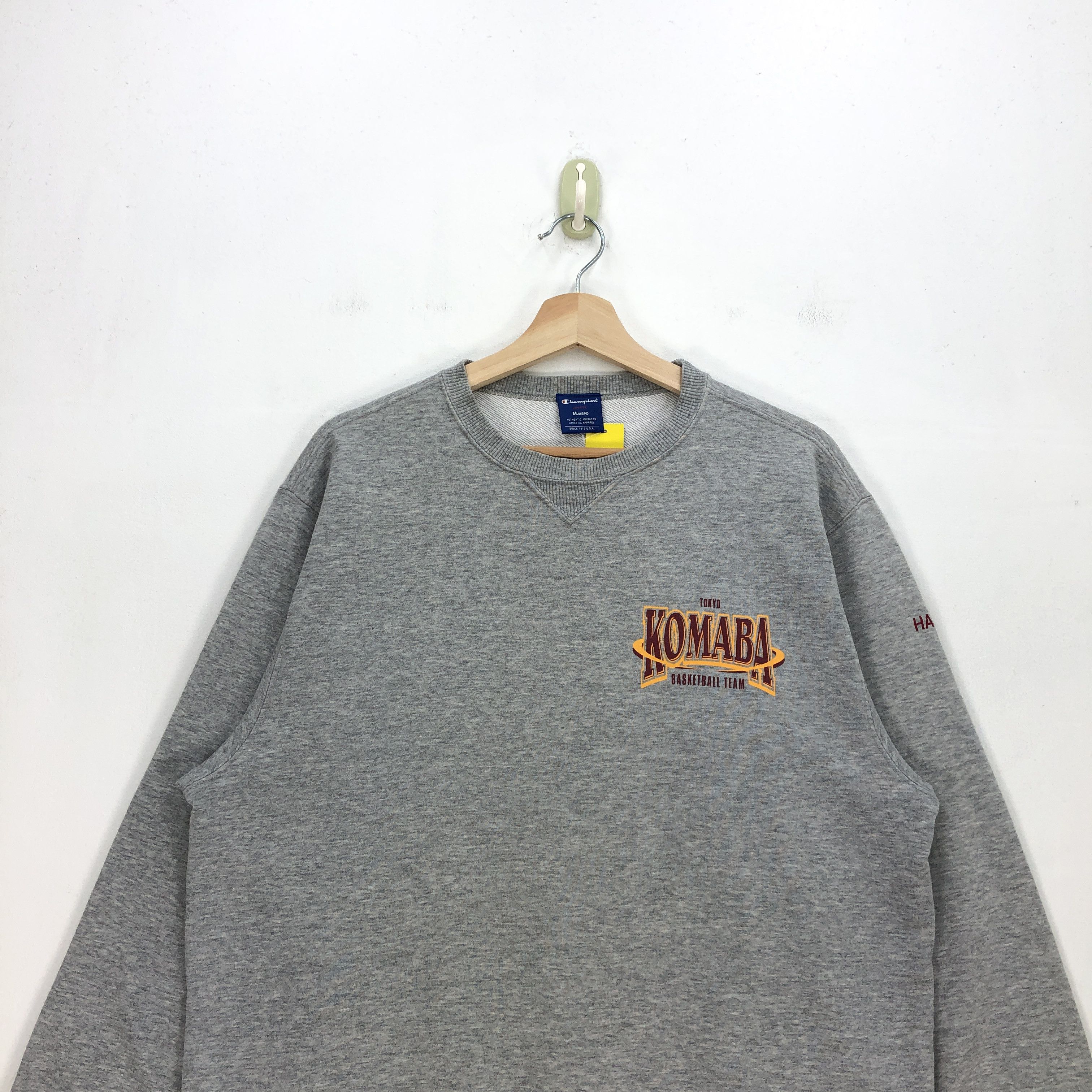 Champion × Vintage Champion Sweatshirt Komaba Baseball Team Champion Sweater Size US L / EU 52-54 / 3 - 2 Thumbnail
