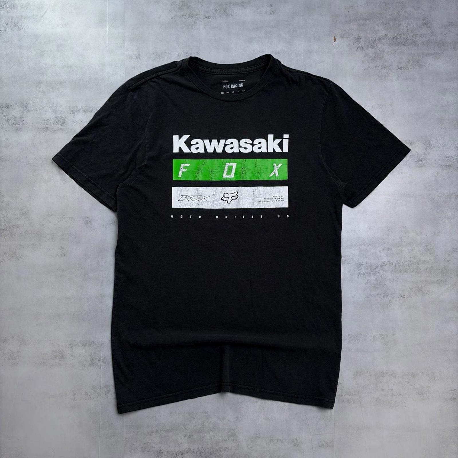 Fox Racing Y2K Black Fox Racing Grunge Skater T-Shirt Size US S / EU 44-46 / 1 - 1 Thumbnail