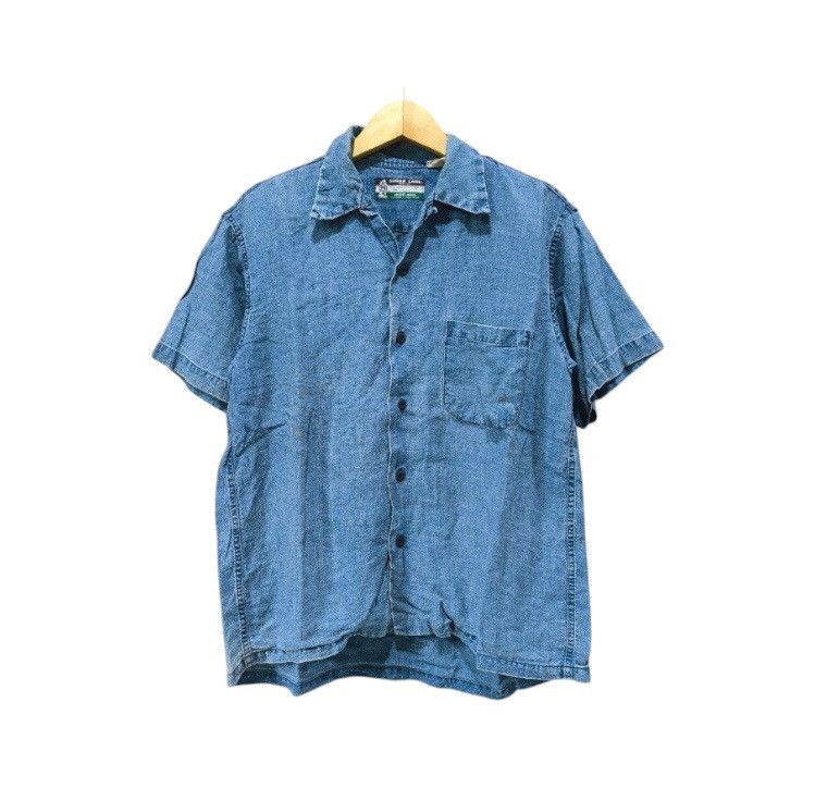 Sugar Cane × Toyo Enterprises × Vintage Vintage Sugar Cane Denim Shirt Size US M / EU 48-50 / 2 - 1 Thumbnail