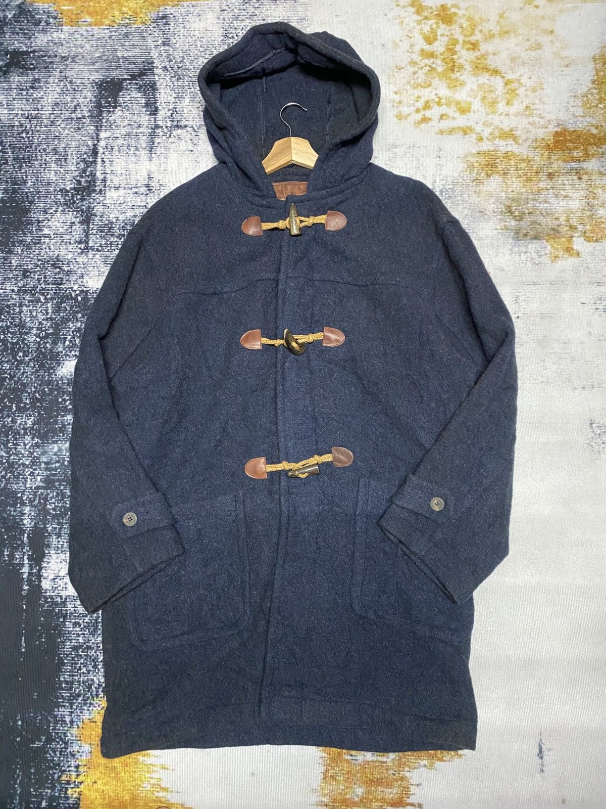 Ermenegildo Zegna Ermenegildo Zegna Wool Duffel Coat Jacket Size US L / EU 52-54 / 3 - 8 Thumbnail
