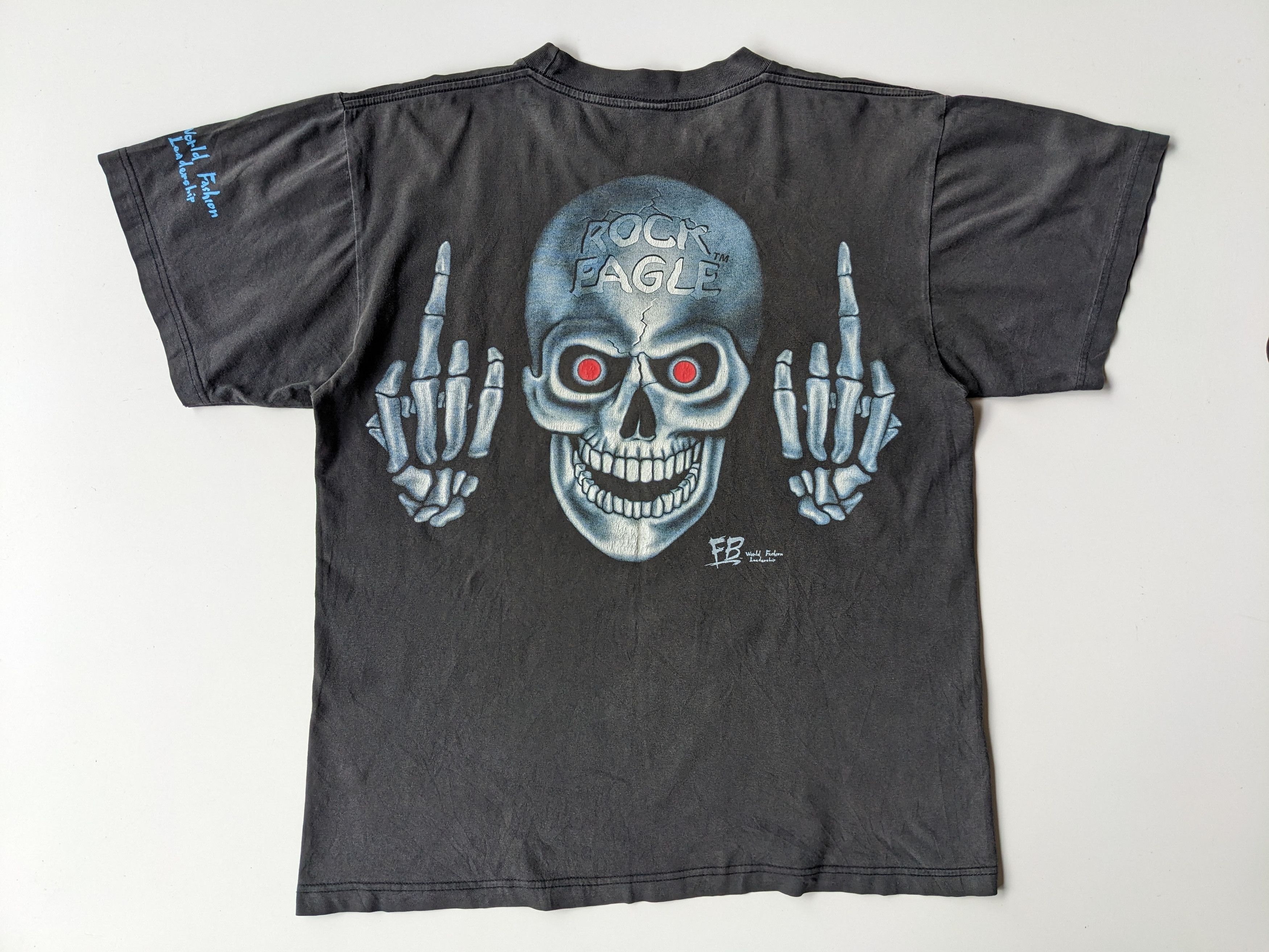 Vintage Vintage World Fashion Leadership Stone Cold Fuck Size US L / EU 52-54 / 3 - 1 Thumbnail
