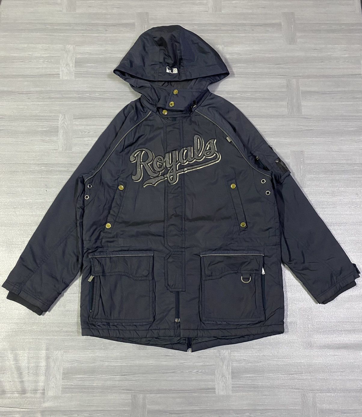 MLB Vintage MLB Old School Royals Jacket Size US L / EU 52-54 / 3 - 1 Thumbnail