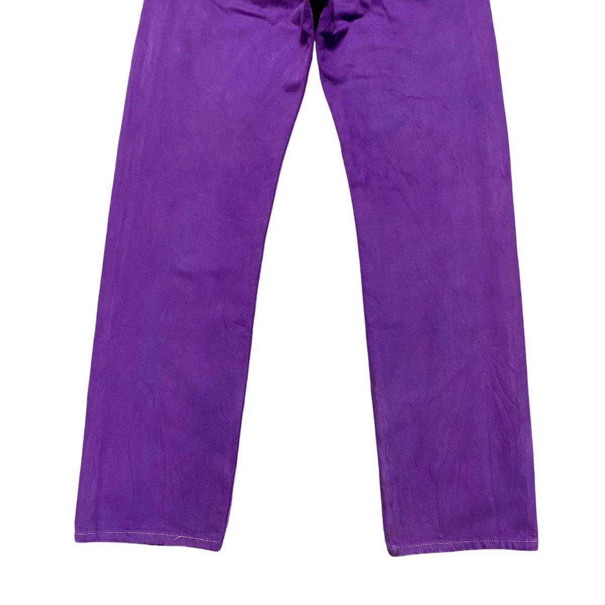 Levi's Vintage 90s Levis 501 Purple Denim Jeans Size US 29 - 12 Thumbnail