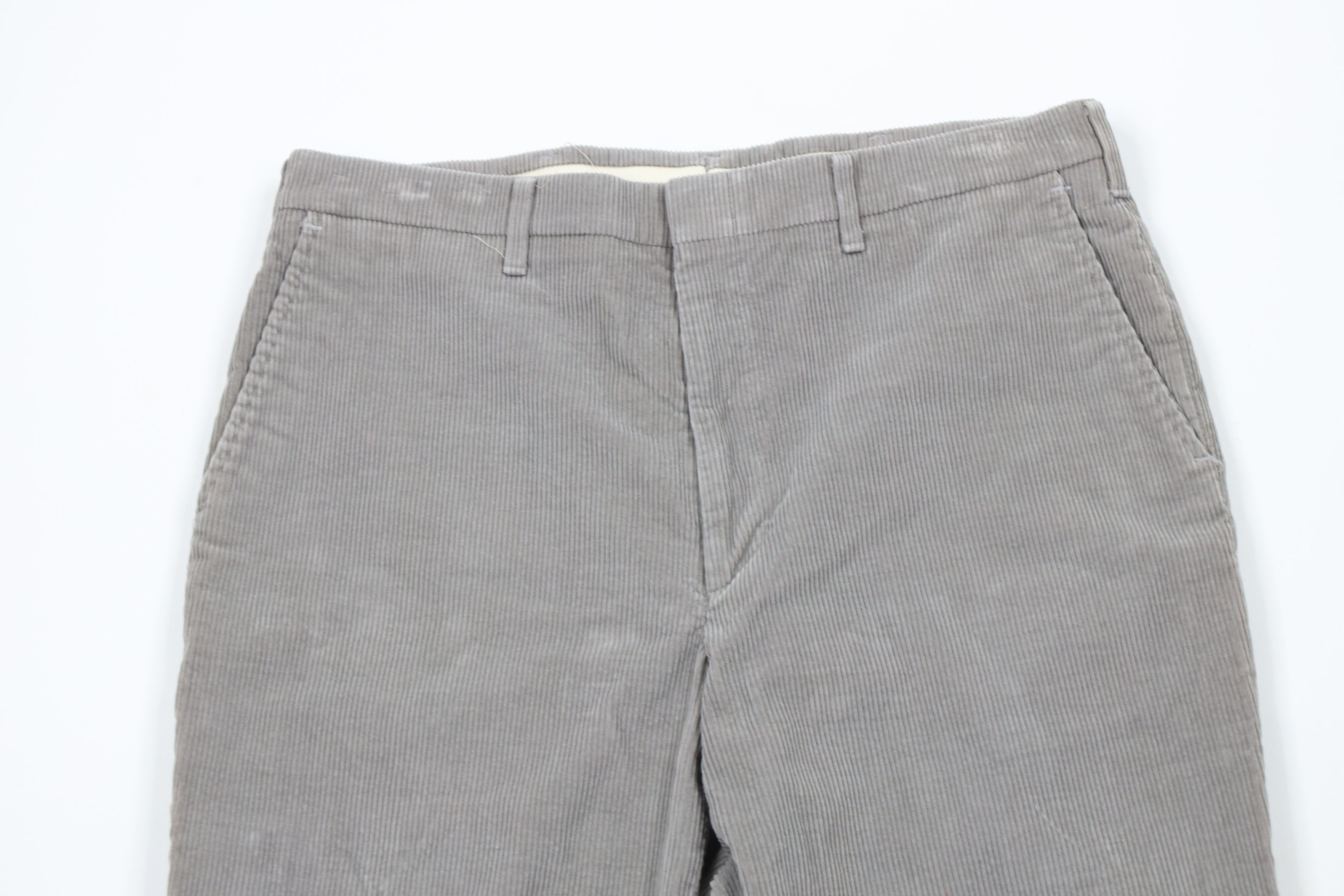 Vintage Vintage 70s Streetwear Wide Leg Corduroy Chino Pants USA Size US 32 / EU 48 - 2 Thumbnail