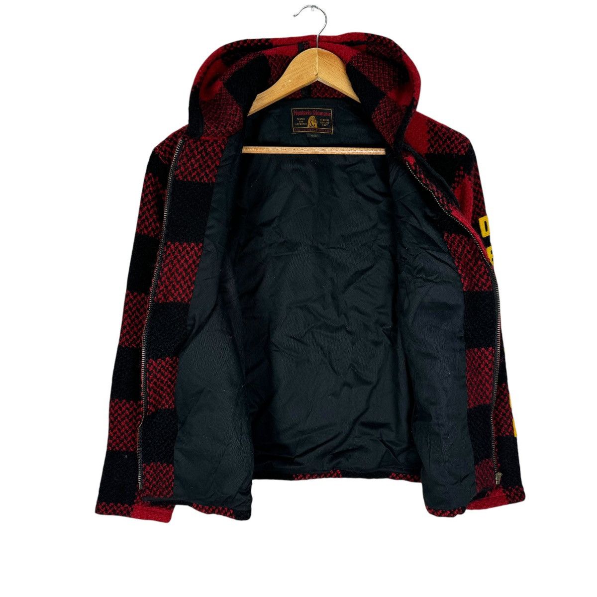 Hysteric Glamour ☀️HYSTERIC GLAMOUR HOODIE ‘DECISION’ RED TARTAN JACKET Size S / US 4 / IT 40 - 7 Thumbnail