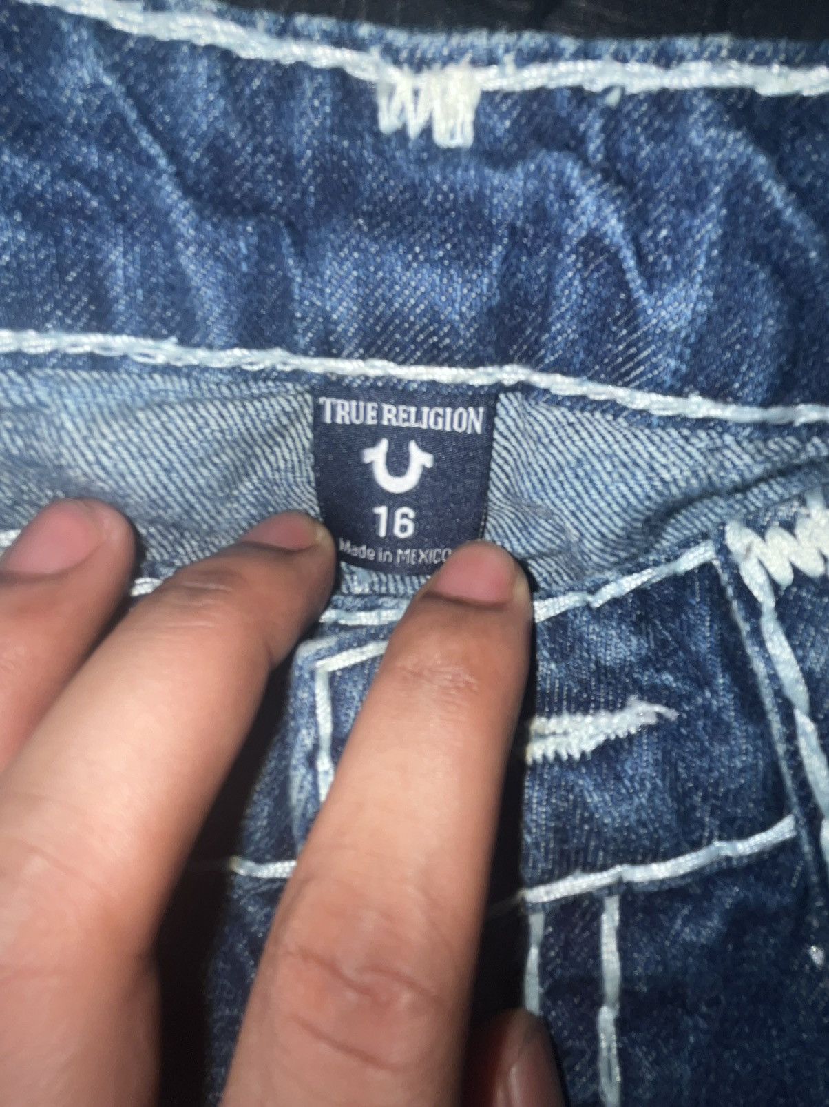 True Religion Vintage stitched true religion Size US 26 / EU 42 - 5 Thumbnail