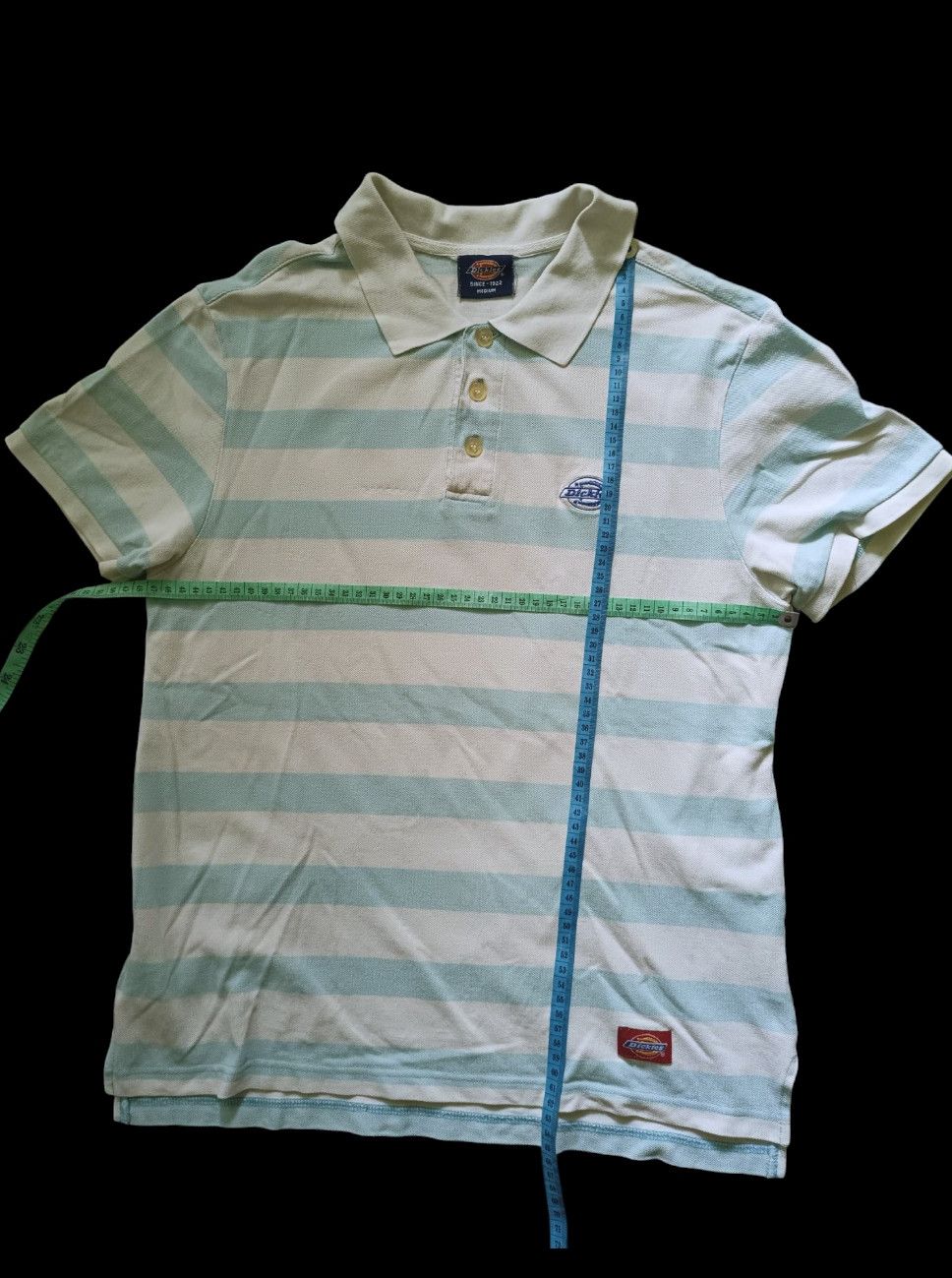 Dickies × Vintage Dickies Striped polo t-shirt Size US M / EU 48-50 / 2 - 8 Thumbnail