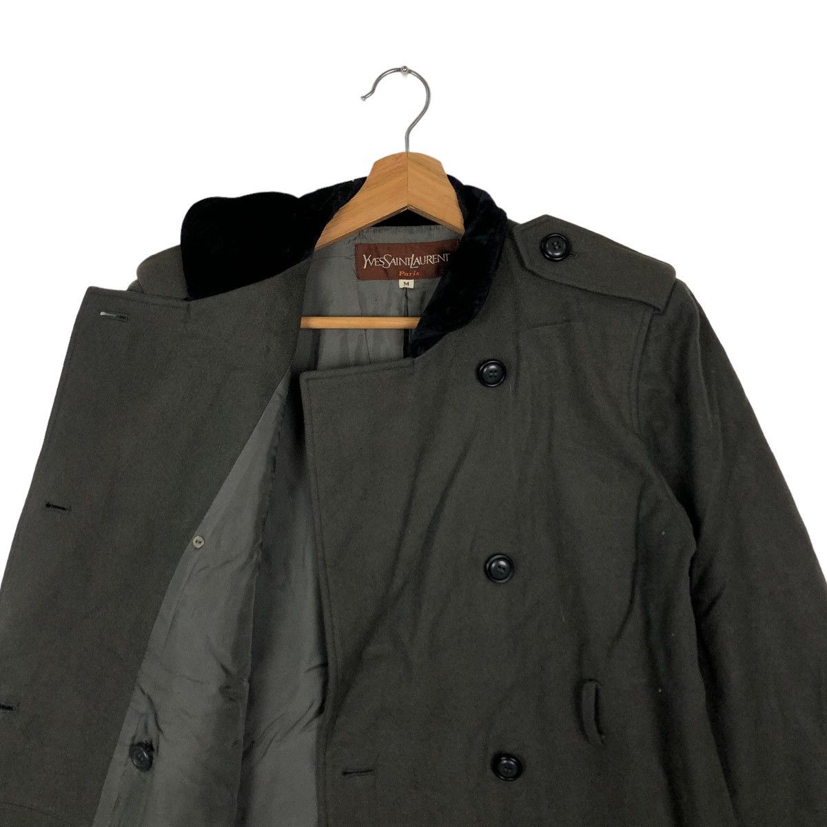 Yves Saint Laurent 🔥RARE LONG JACKET ARCHIVAL PICK YVES SAINT LAURENT PARIS Size US M / EU 48-50 / 2 - 8 Thumbnail