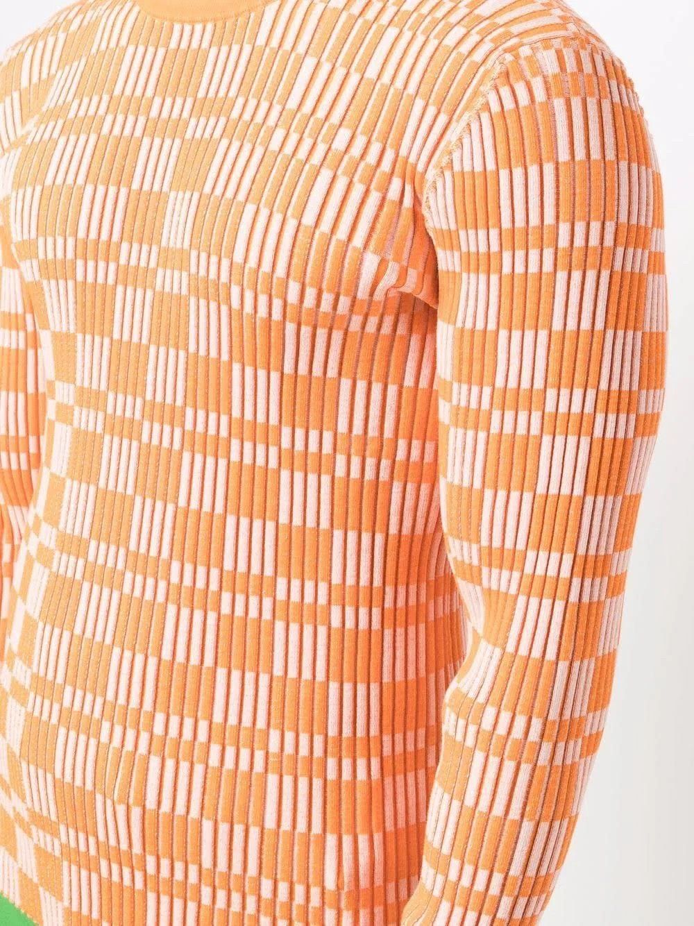 Jacquemus o1mle0924 Gelati Graphic-pattern Sweatshirt in Multicolor Size US M / EU 48-50 / 2 - 3 Thumbnail