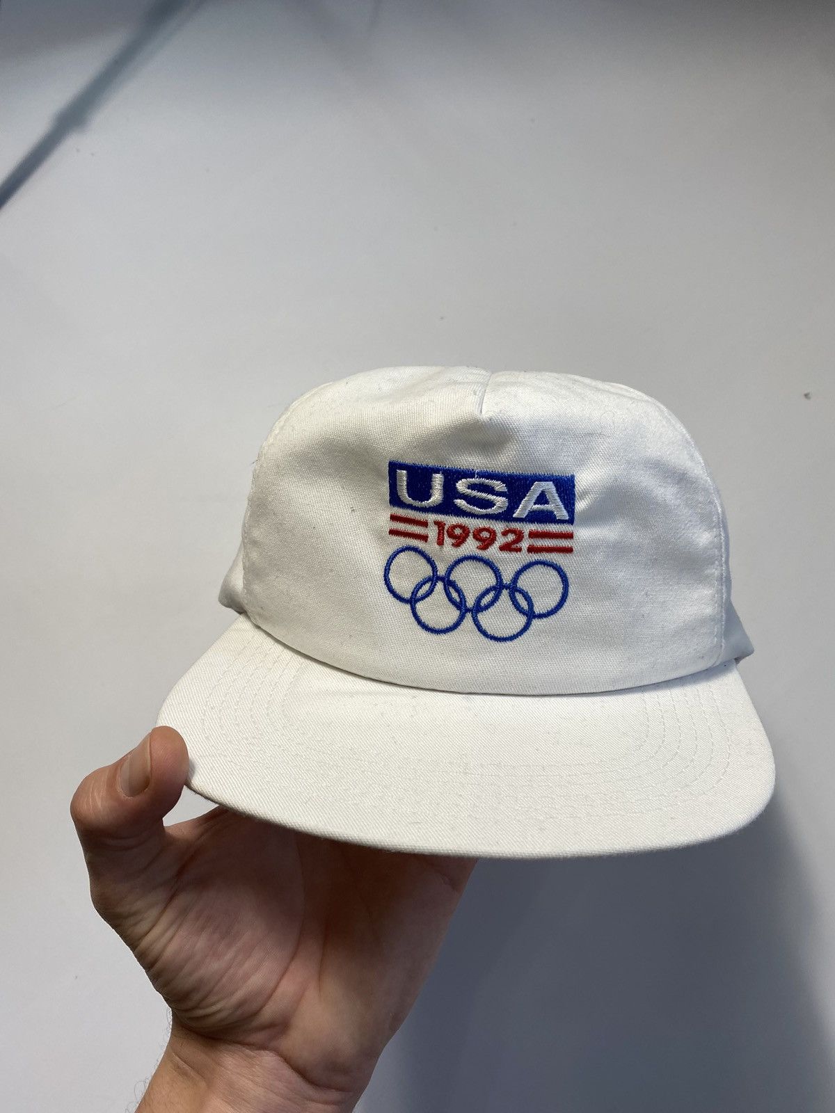 Vintage Vintage 1992 USA Olympic Games cap hat Size ONE SIZE - 2 Thumbnail